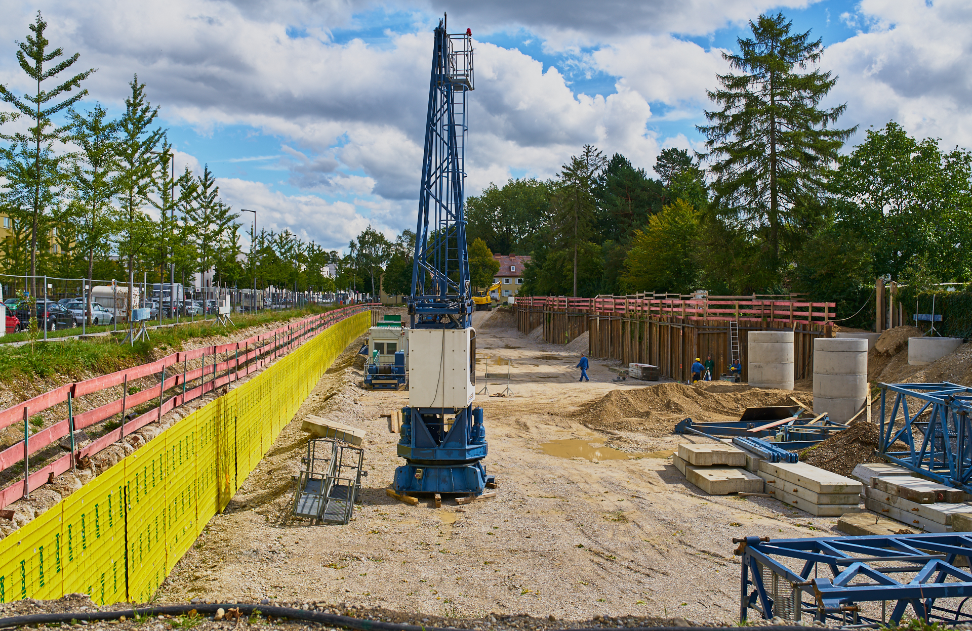 Baustelle Maikäfersiedlung in Neuperlach 15.09.2017 Photographer: Gelbmann
