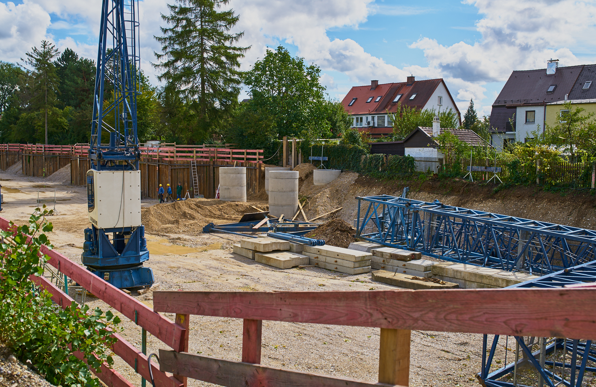 Baustelle Maikäfersiedlung in Neuperlach 15.09.2017 Photographer: Gelbmann