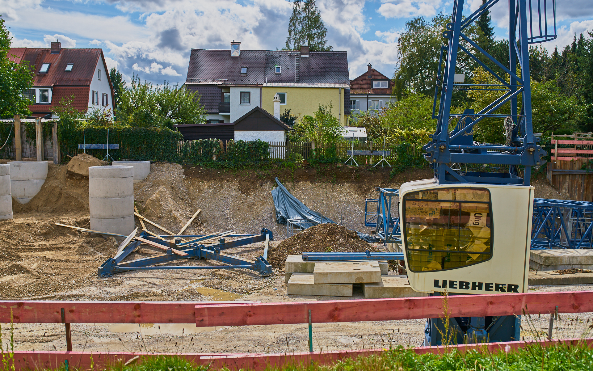 Baustelle Maikäfersiedlung in Neuperlach 15.09.2017 Photographer: Gelbmann