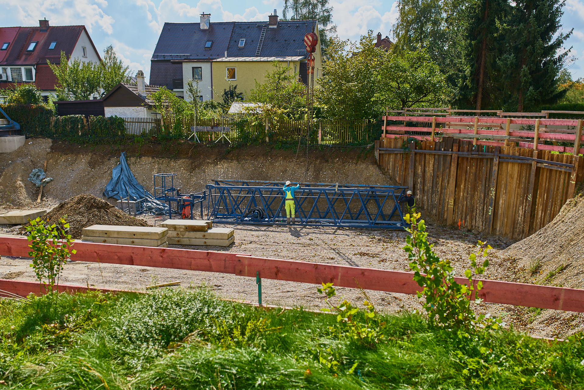 Baustelle Maikäfersiedlung in Neuperlach 21.09.2017 Photographer: Gelbmann