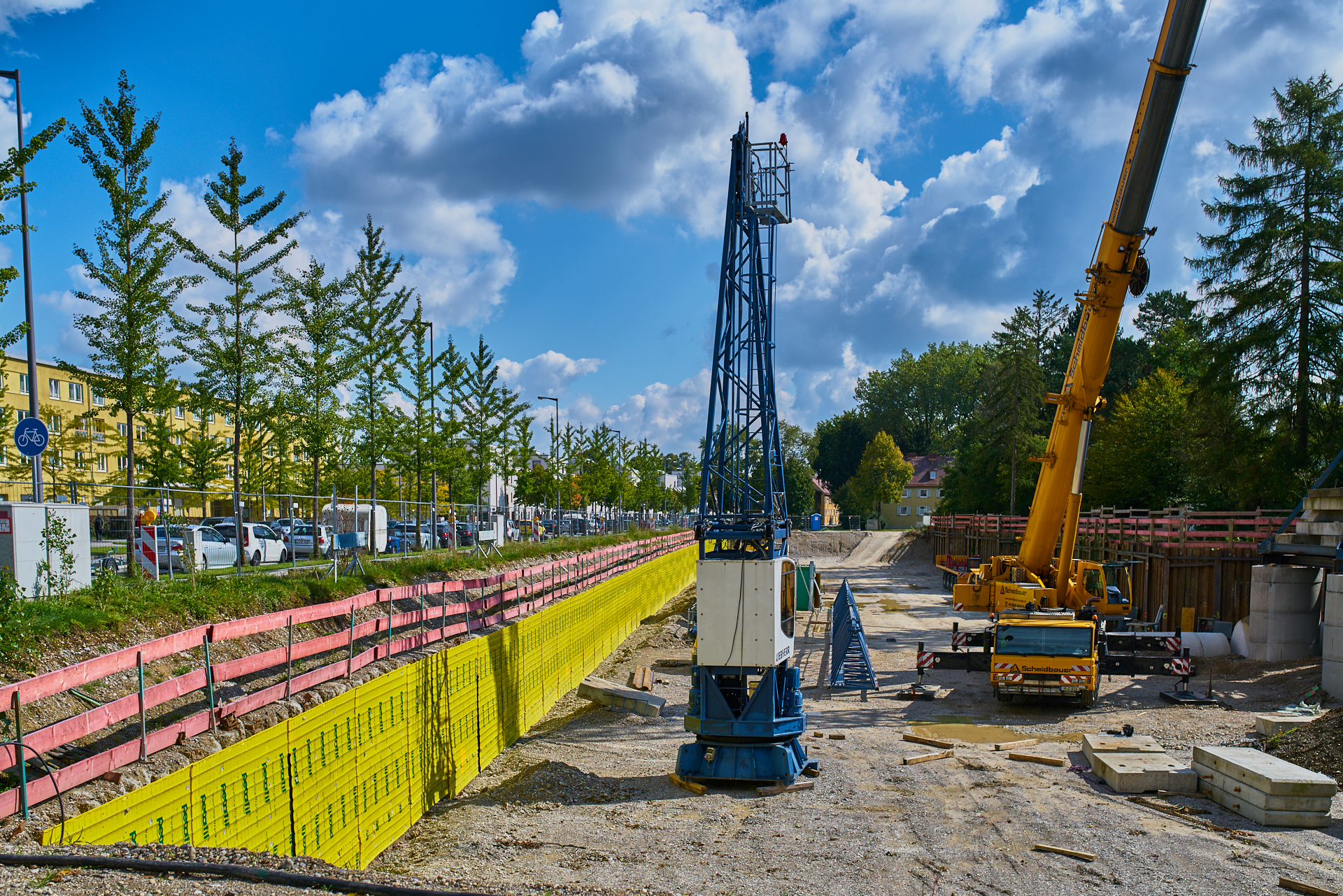 Baustelle Maikäfersiedlung in Neuperlach 21.09.2017 Photographer: Gelbmann