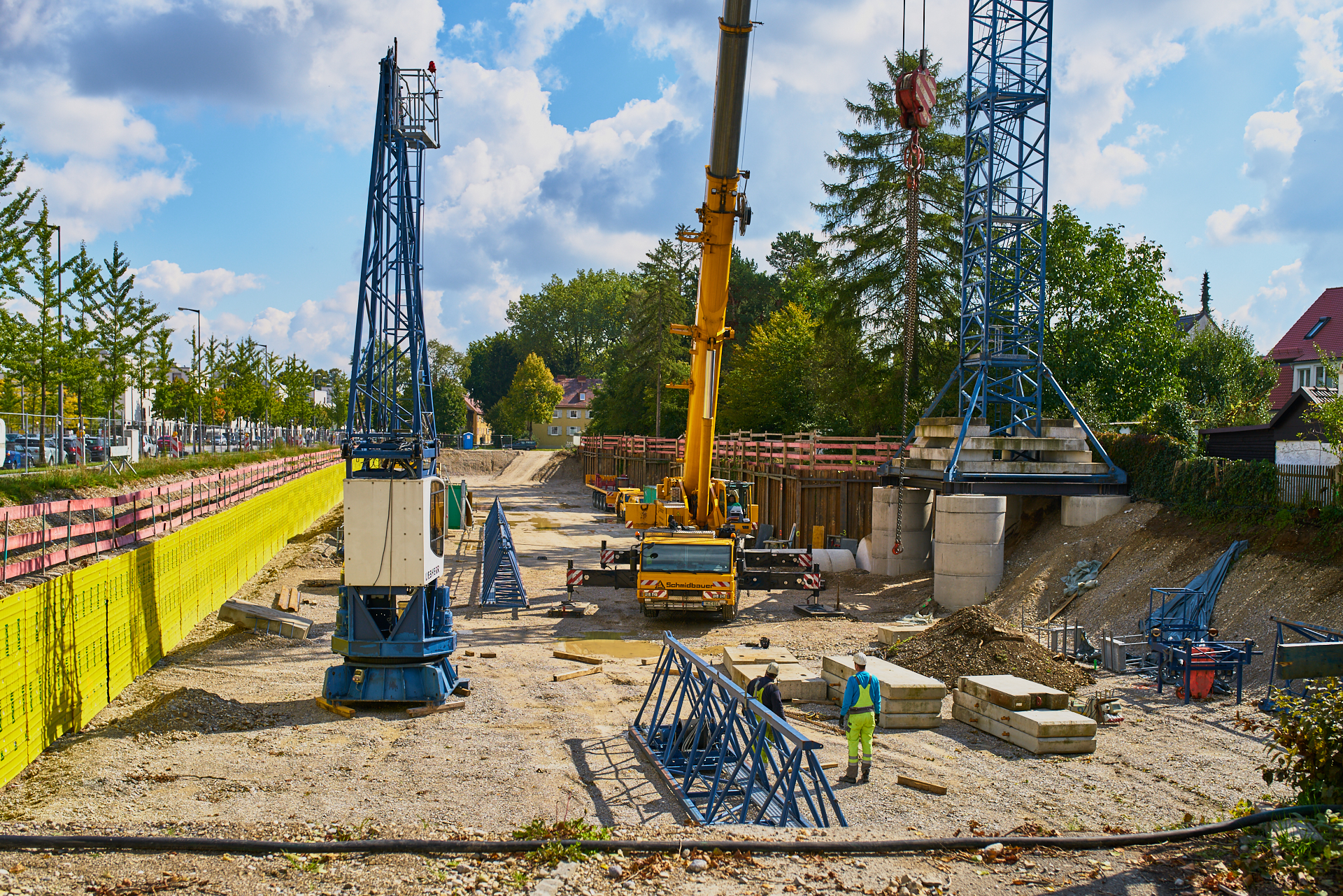 Baustelle Maikäfersiedlung in Neuperlach 21.09.2017 Photographer: Gelbmann