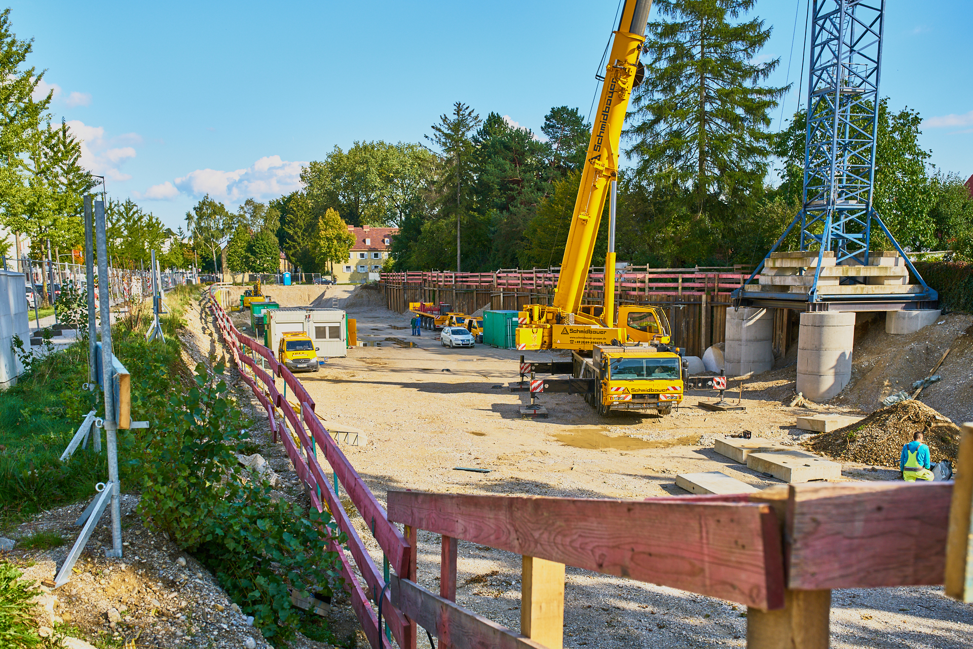 Baustelle Maikäfersiedlung in Neuperlach 21.09.2017 Photographer: Gelbmann