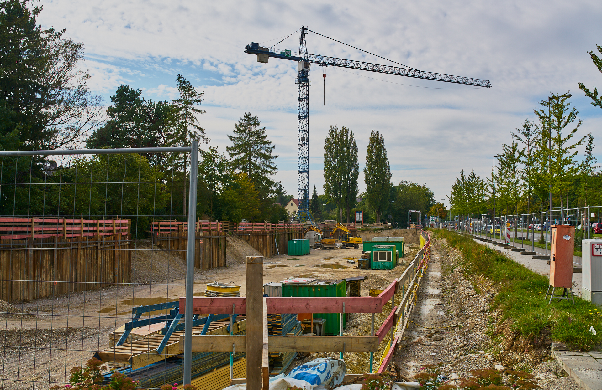 Baustelle Maikäfersiedlung in Neuperlach 22.09.2017 Photographer: Gelbmann