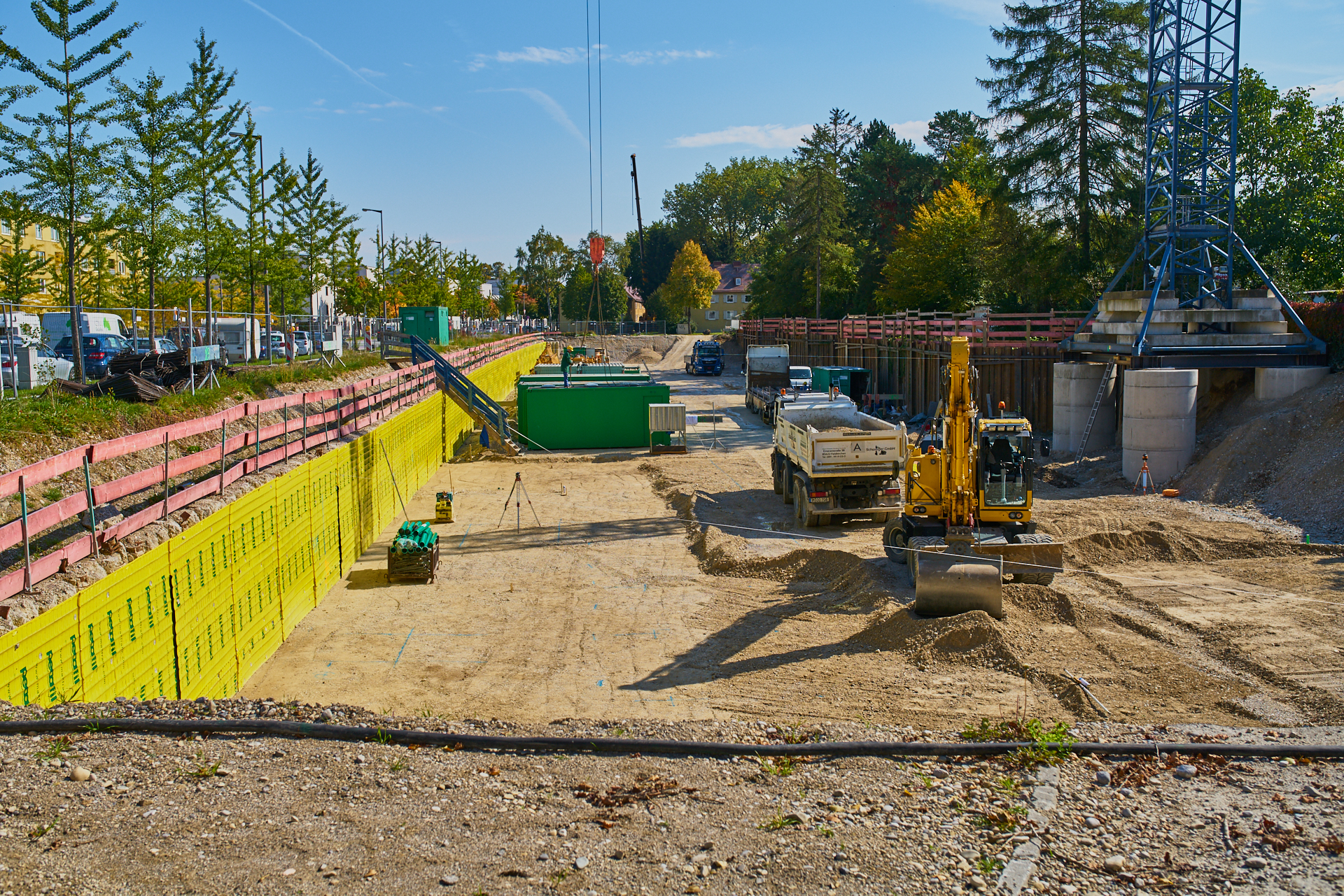 Baustelle Maikäfersiedlung in Neuperlach 28.09.2017 Photographer: Gelbmann
