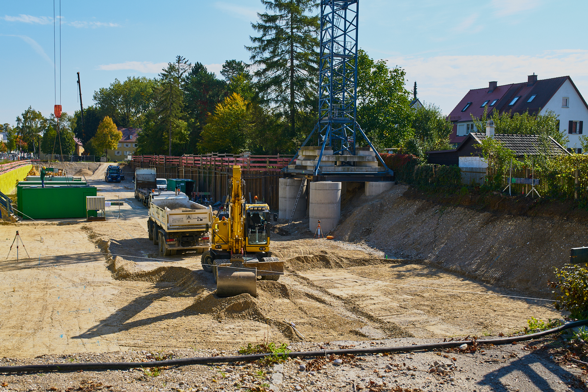 Baustelle Maikäfersiedlung in Neuperlach 28.09.2017 Photographer: Gelbmann