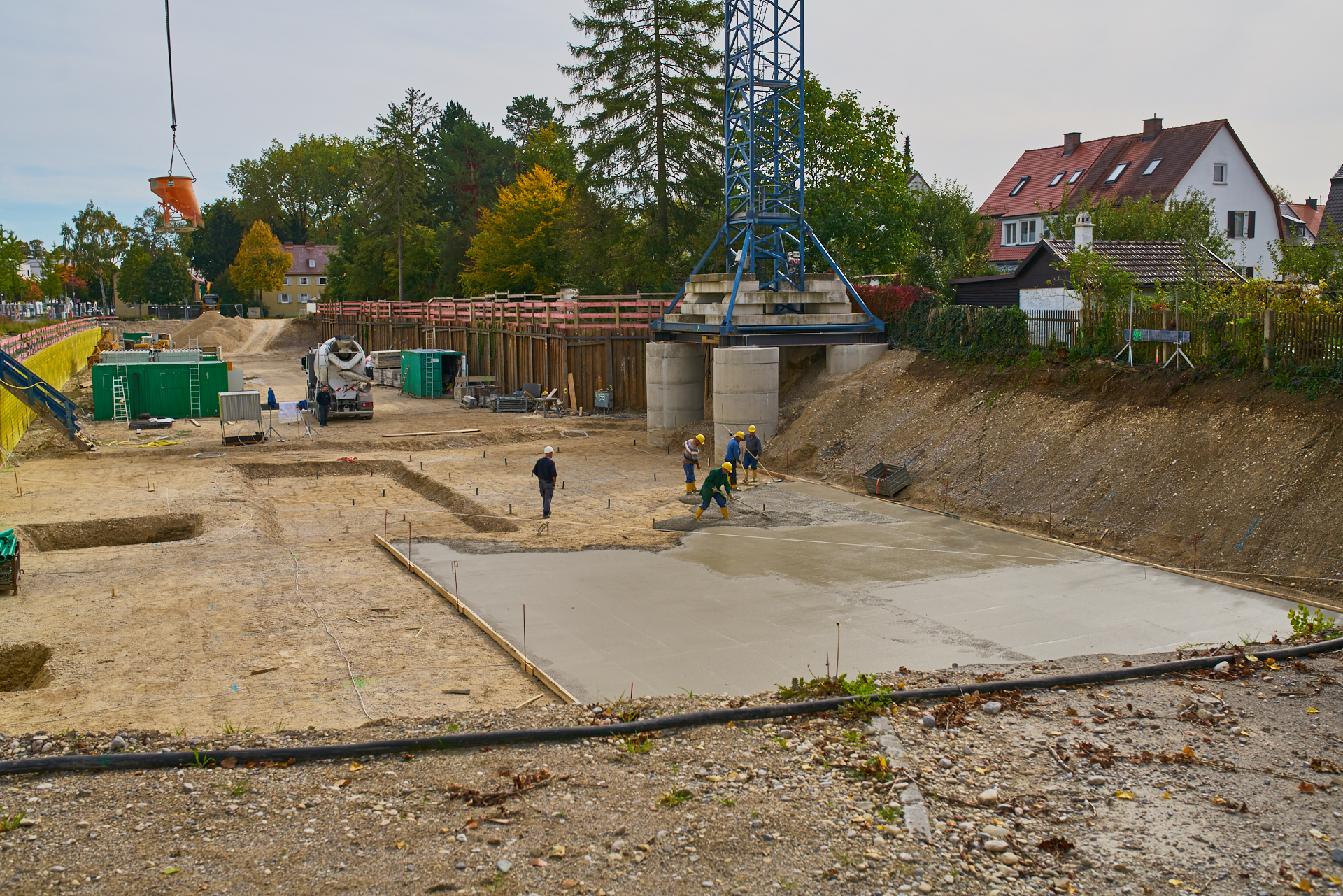 Baustelle Maikäfersiedlung in Neuperlach 28.09.2017 Photographer: Gelbmann