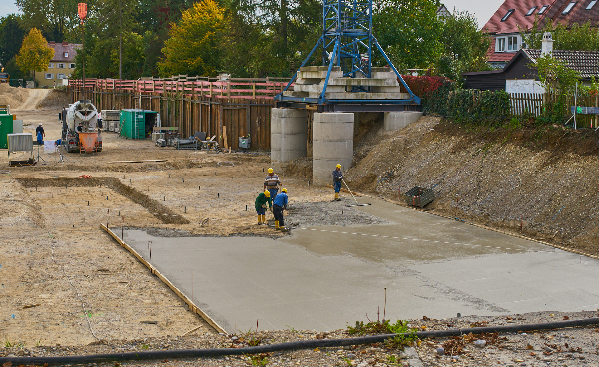 Baustelle Maikäfersiedlung in Neuperlach 28.09.2017 Photographer: Gelbmann