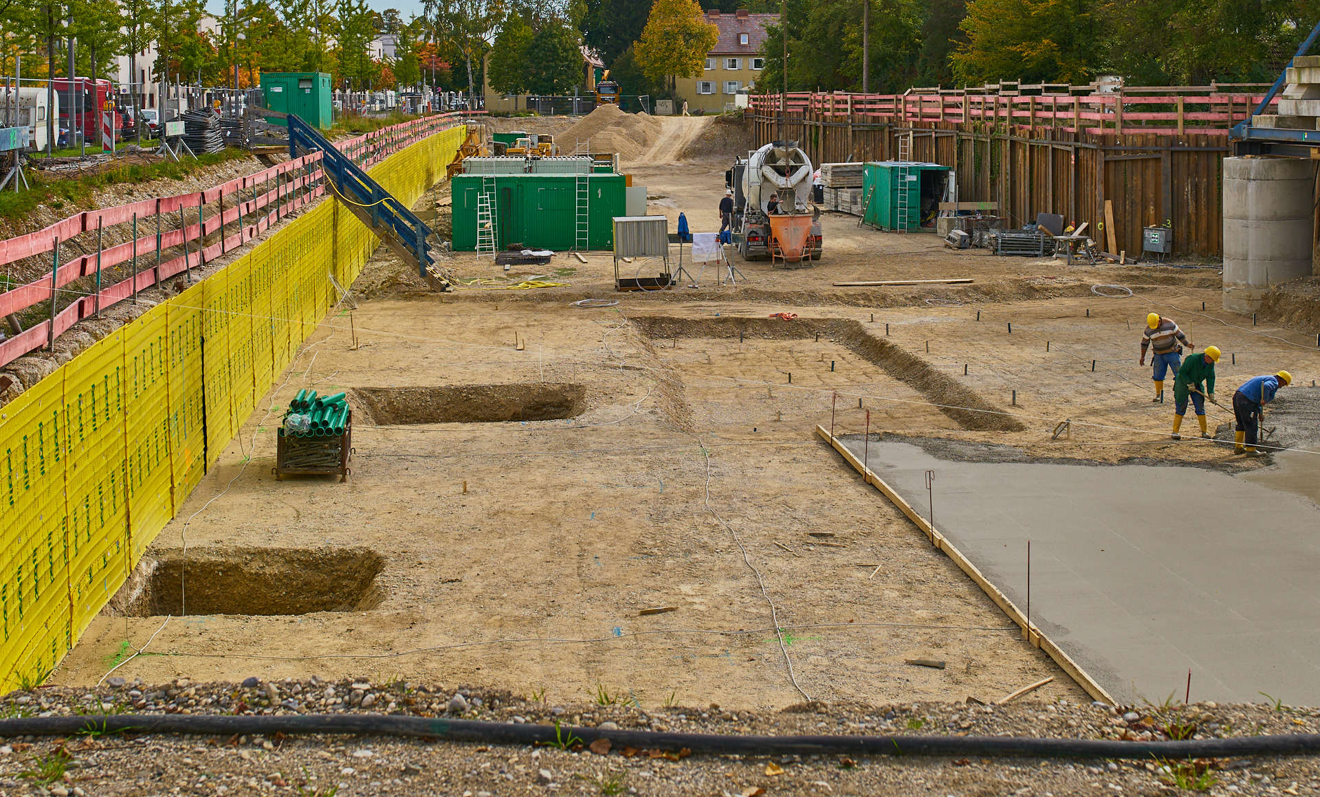 Baustelle Maikäfersiedlung in Neuperlach 28.09.2017 Photographer: Gelbmann