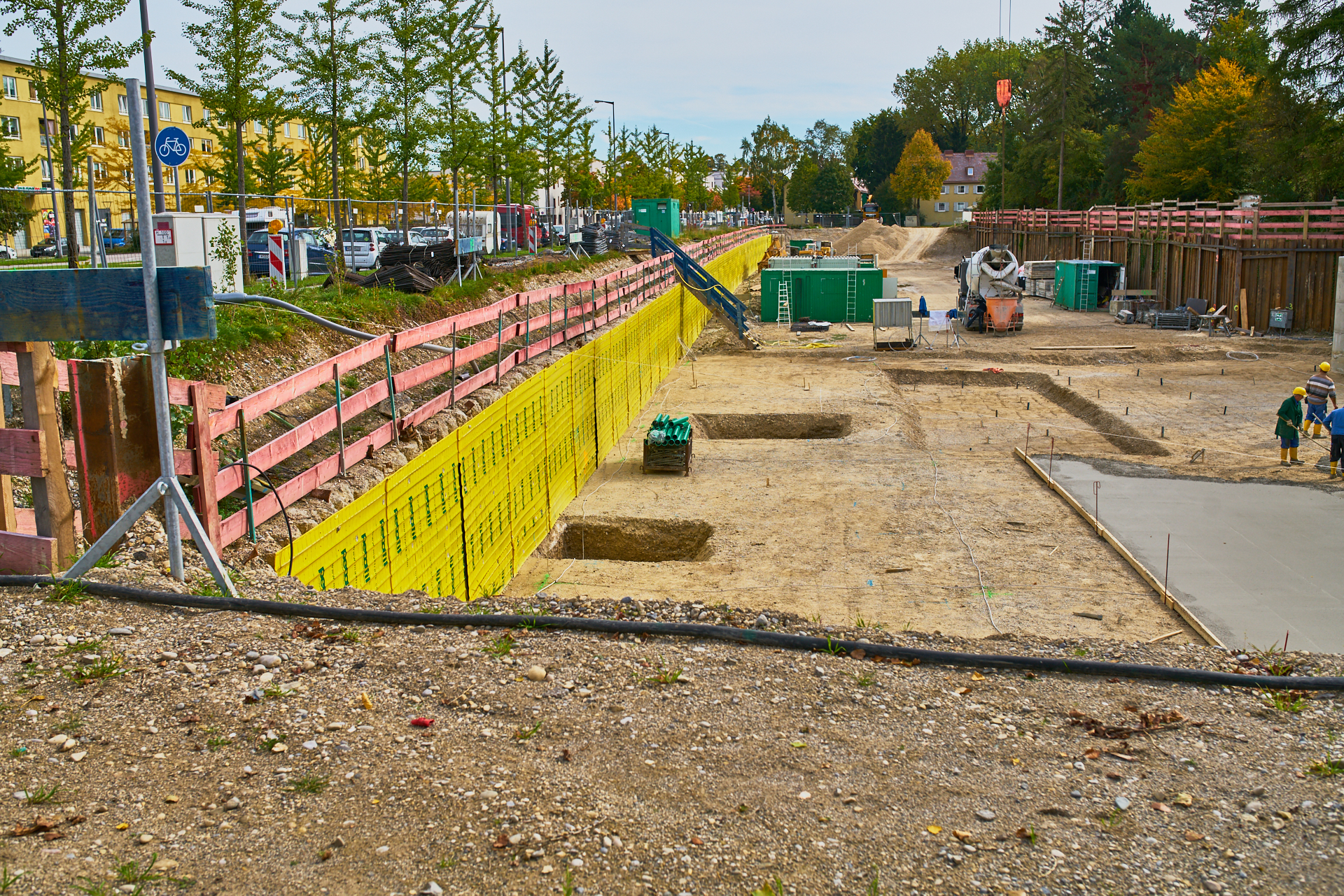 Baustelle Maikäfersiedlung in Neuperlach 28.09.2017 Photographer: Gelbmann