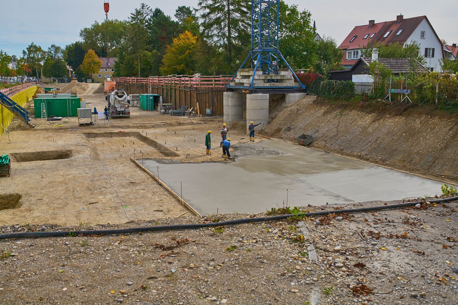 Baustelle Maikäfersiedlung in Neuperlach 28.09.2017 Photographer: Gelbmann