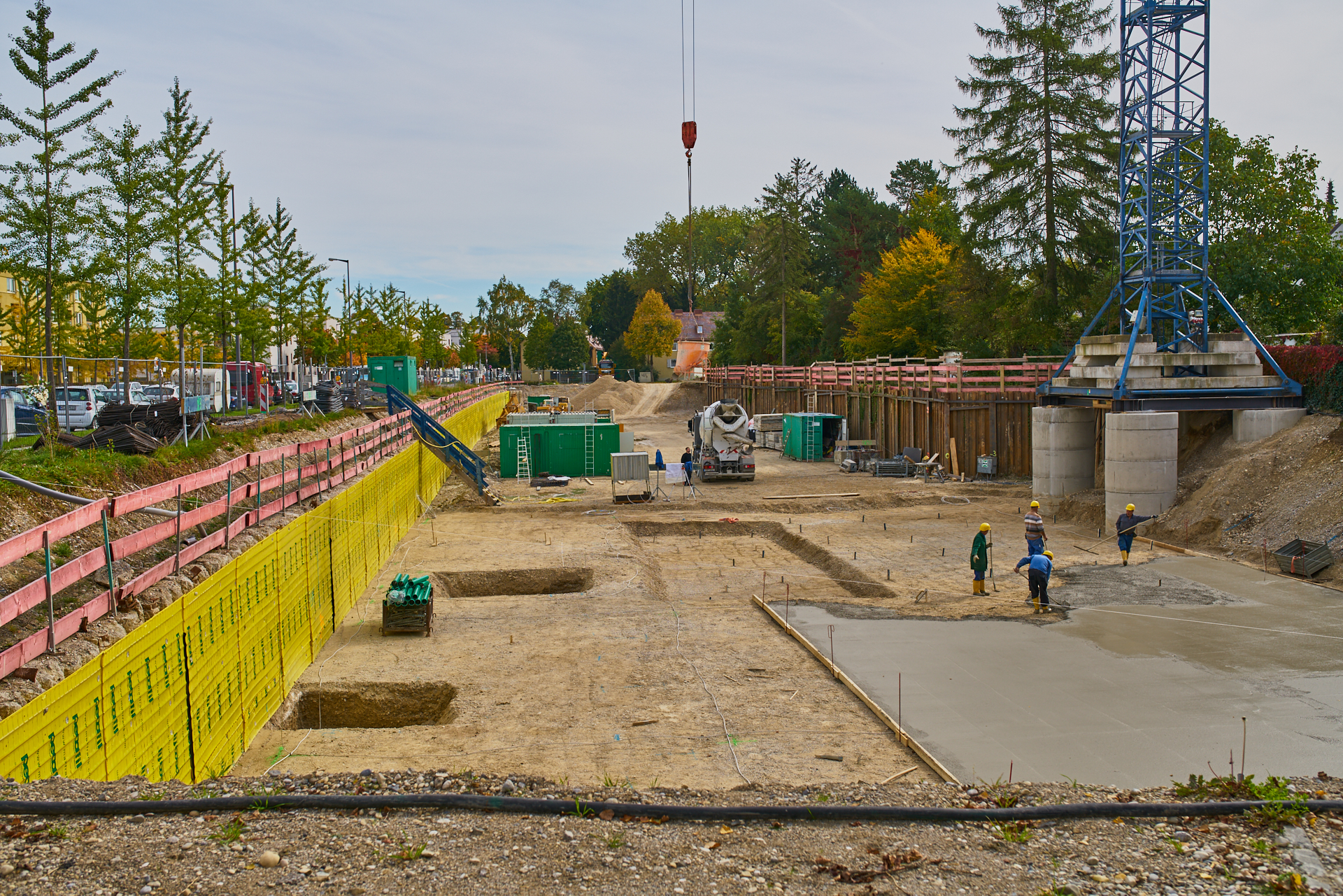 Baustelle Maikäfersiedlung in Neuperlach 28.09.2017 Photographer: Gelbmann