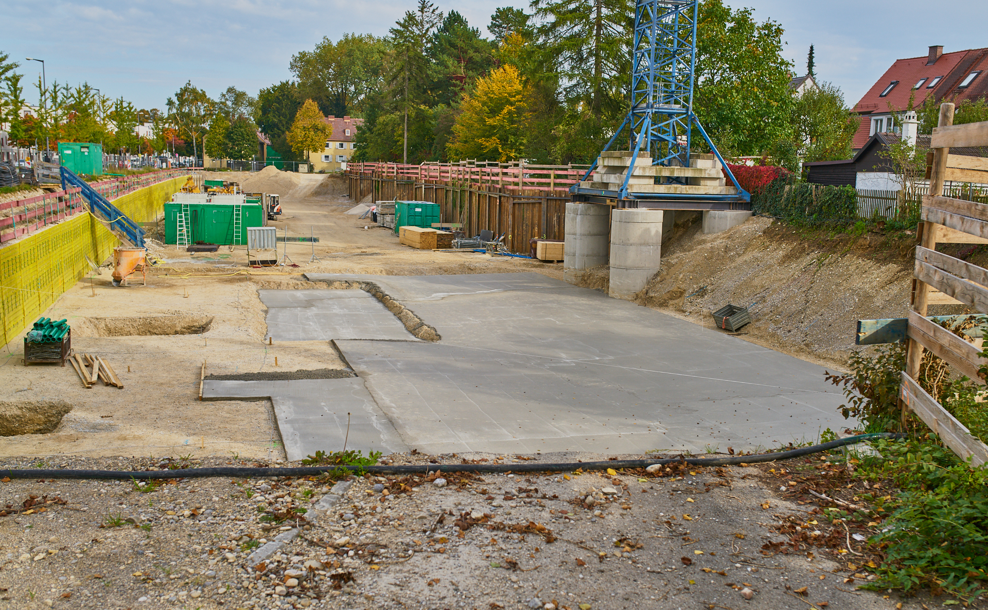 Baustelle Maikäfersiedlung in Neuperlach 30.09.2017 Photographer: Gelbmann