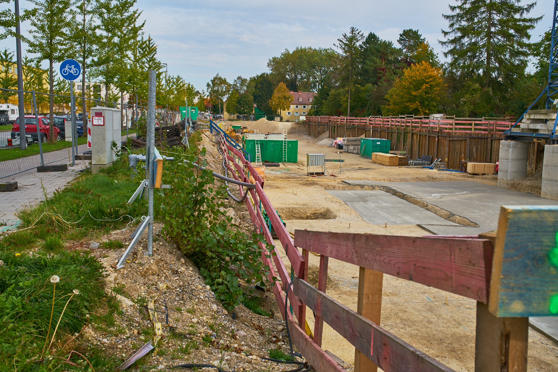 Baustelle Maikäfersiedlung in Neuperlach 30.09.2017 Photographer: Gelbmann