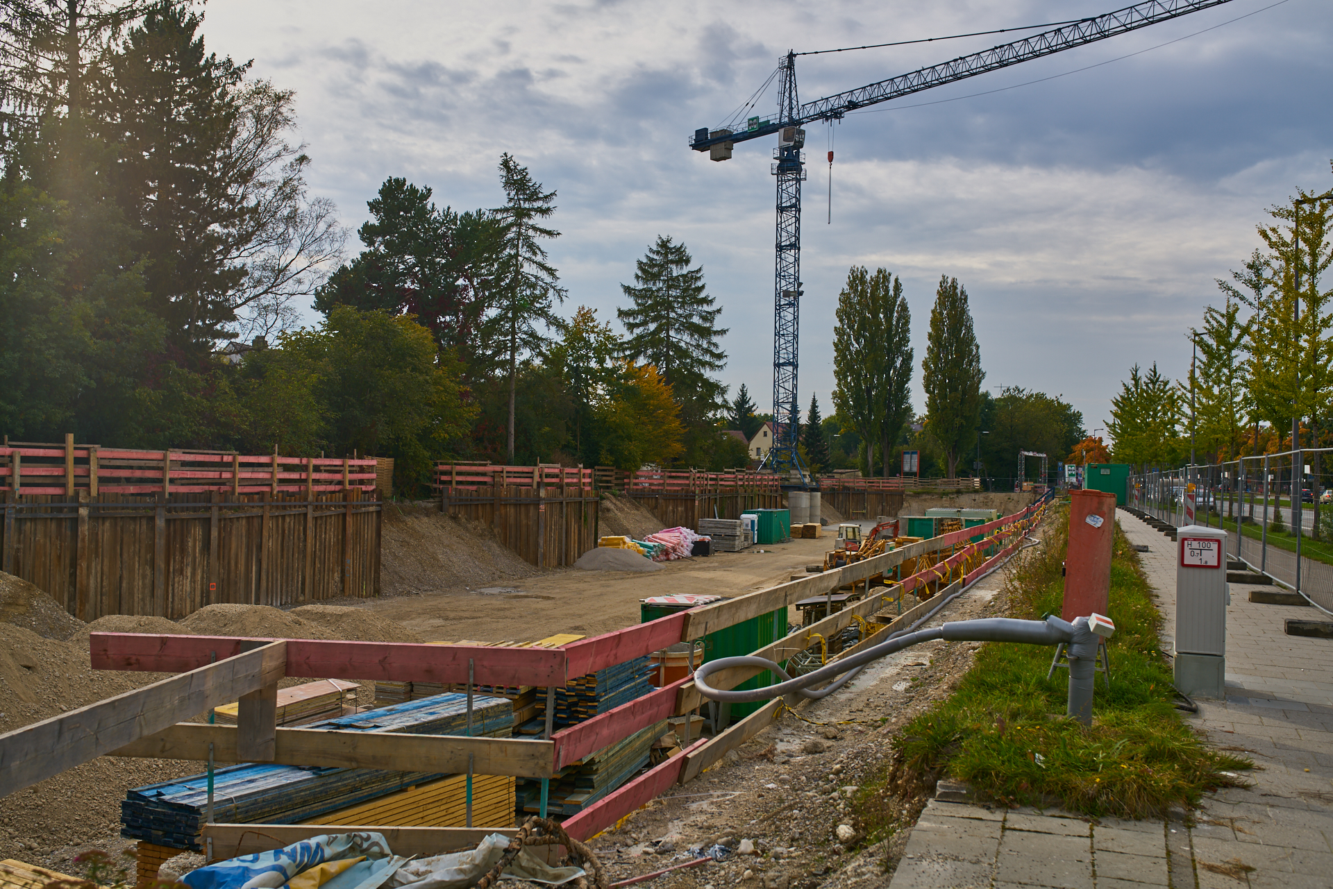 Baustelle Maikäfersiedlung in Neuperlach 30.09.2017 Photographer: Gelbmann