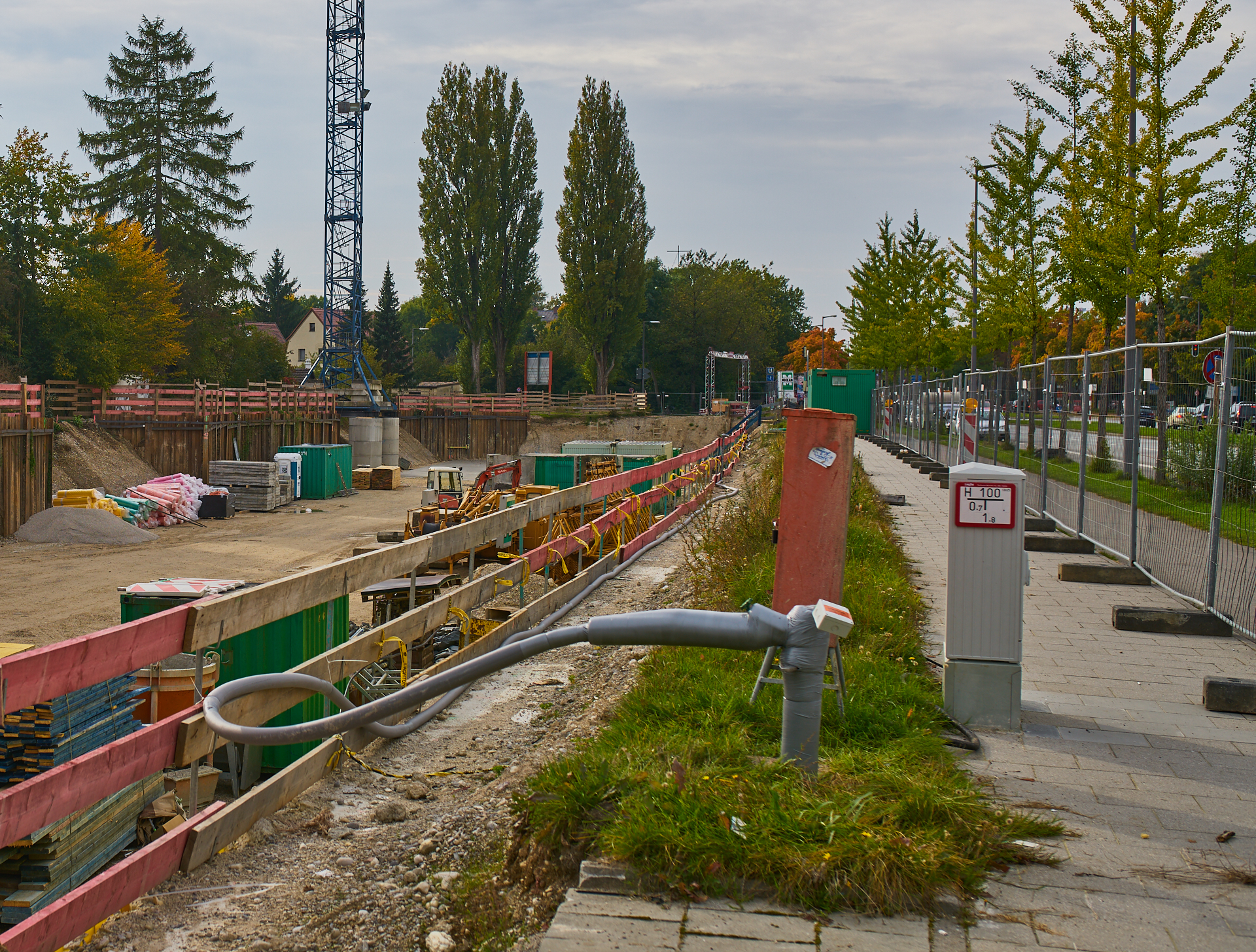 Baustelle Maikäfersiedlung in Neuperlach 30.09.2017 Photographer: Gelbmann