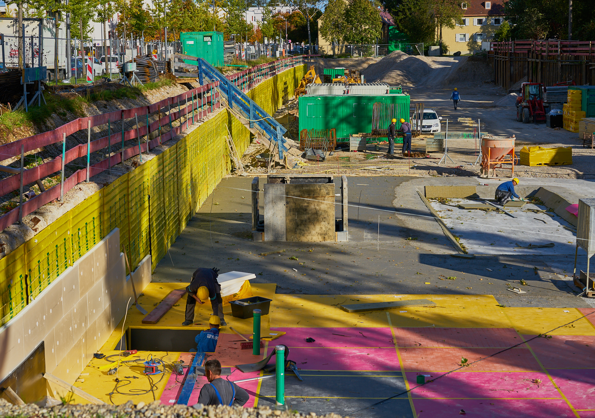 Baustelle Maikäfersiedlung in Neuperlach 05.10.2017 Photographer: Gelbmann