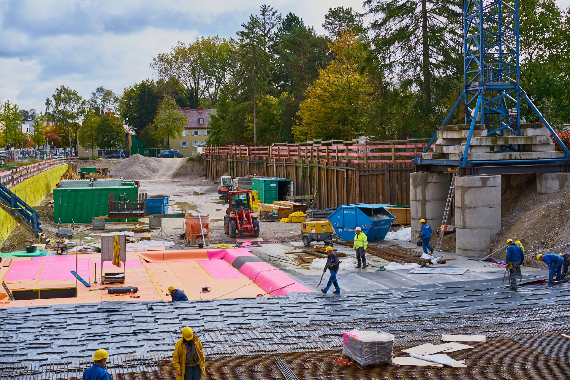 Baustelle Maikäfersiedlung in Neuperlach 07.10.2017 Photographer: Gelbmann