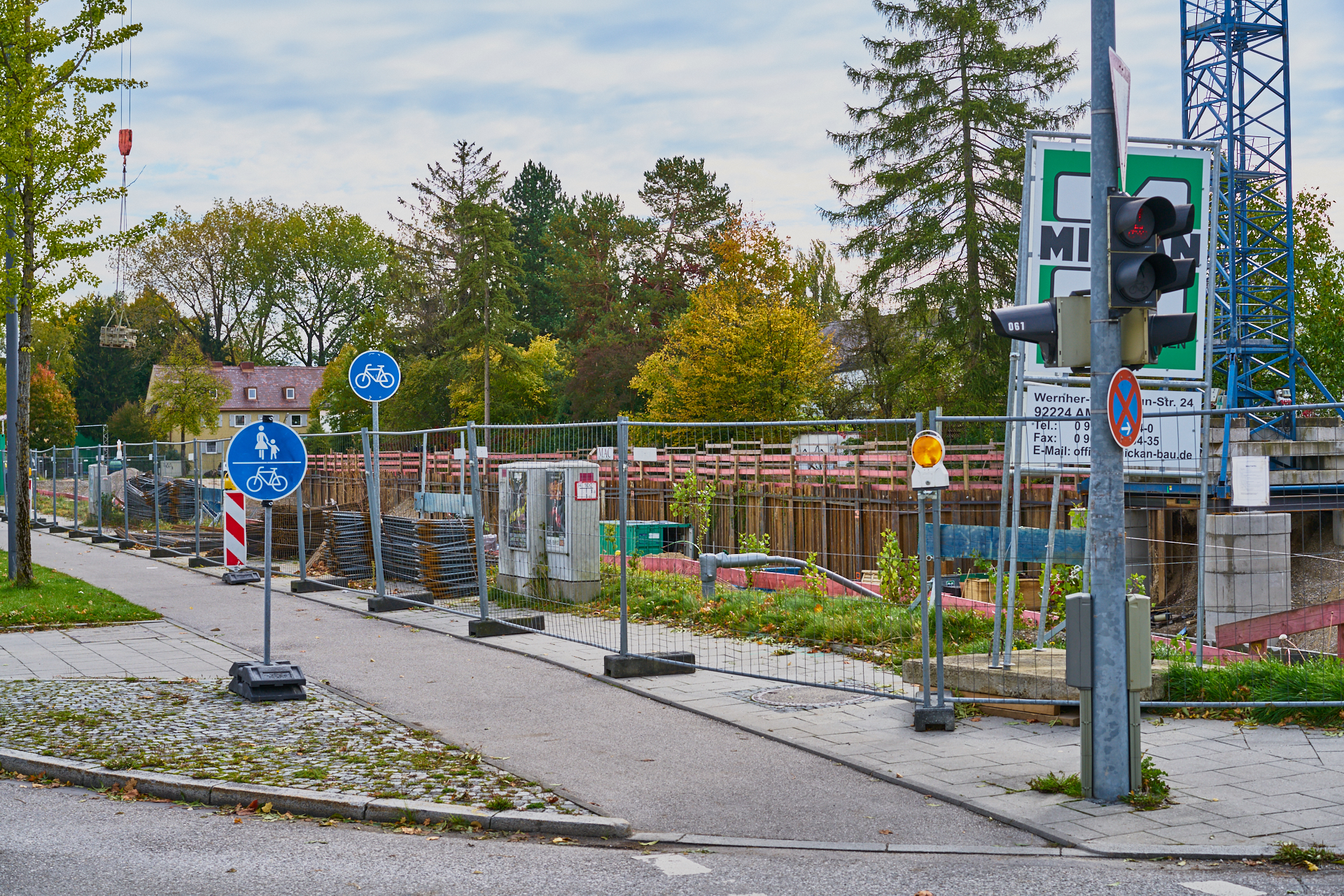 Baustelle Maikäfersiedlung in Neuperlach 10.10.2017 Photographer: Gelbmann