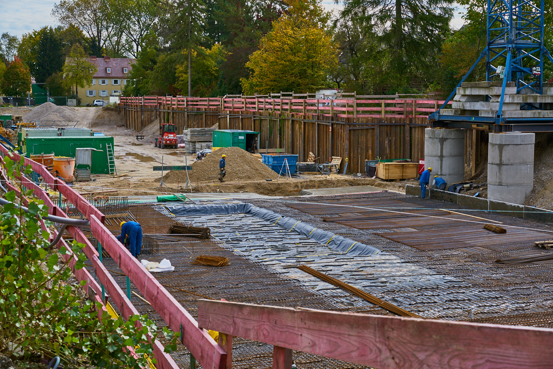 Baustelle Maikäfersiedlung in Neuperlach 10.10.2017 Photographer: Gelbmann
