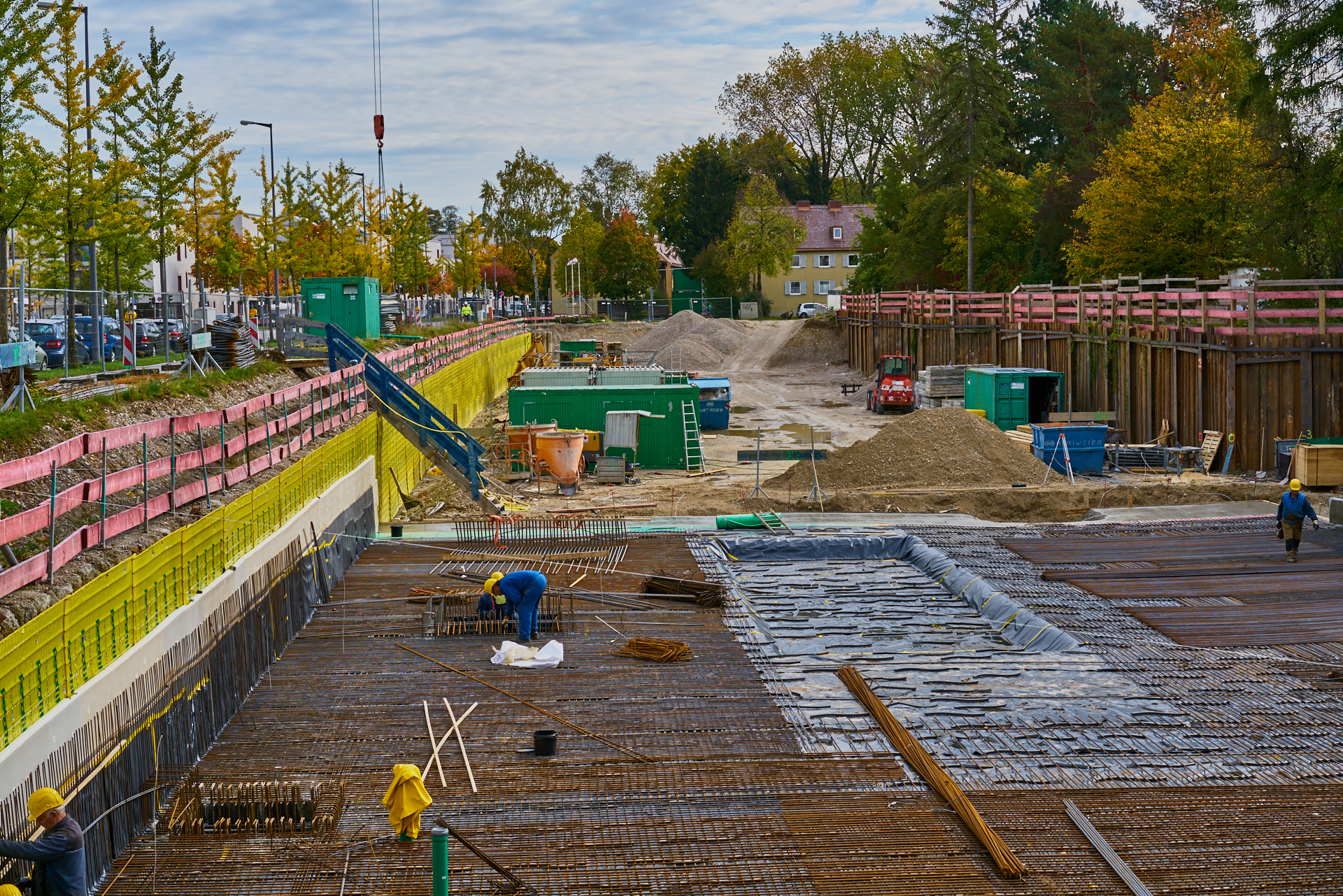 Baustelle Maikäfersiedlung in Neuperlach 10.10.2017 Photographer: Gelbmann