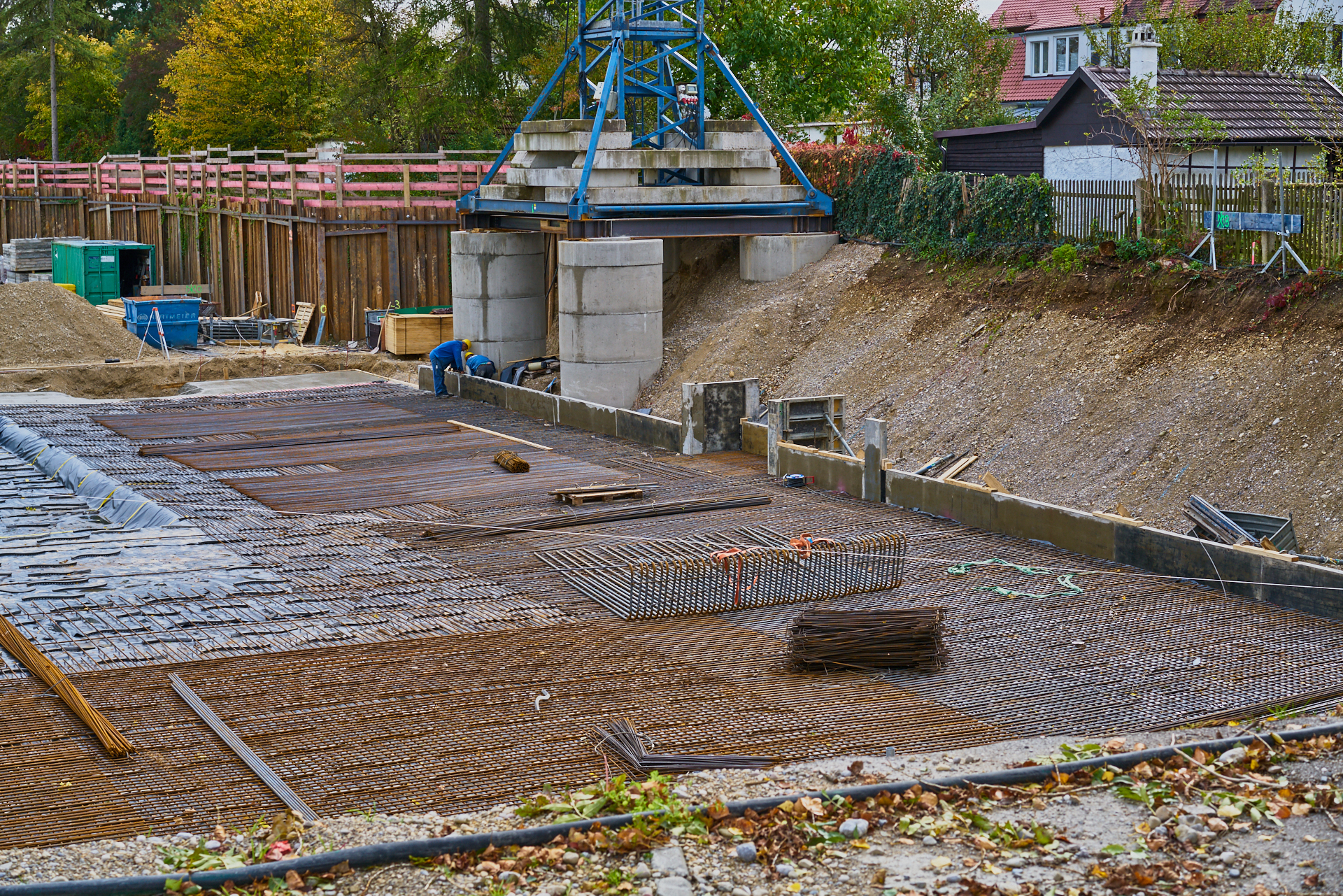 Baustelle Maikäfersiedlung in Neuperlach 10.10.2017 Photographer: Gelbmann