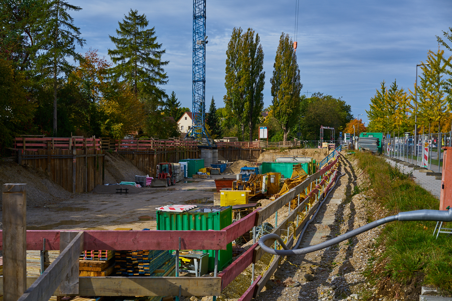 Baustelle Maikäfersiedlung in Neuperlach 10.10.2017 Photographer: Gelbmann