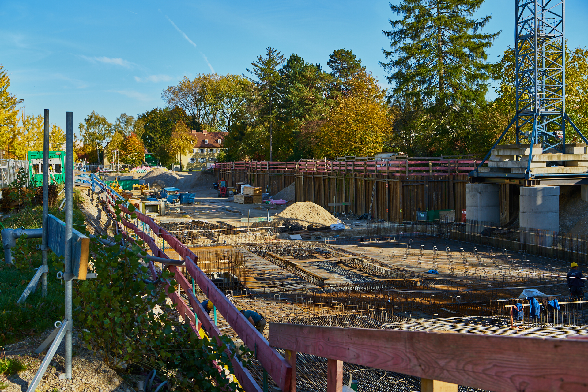 Baustelle Maikäfersiedlung in Neuperlach 13.10.2017 Photographer: Gelbmann