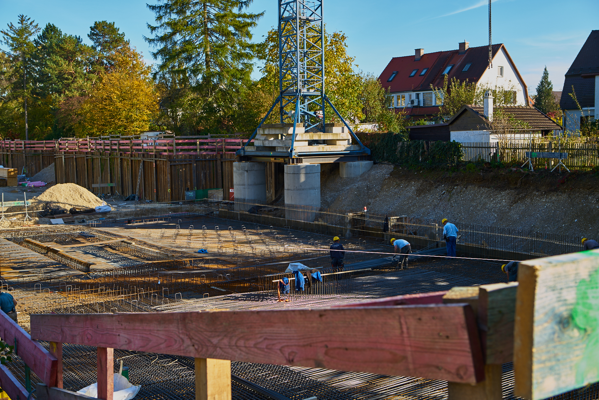 Baustelle Maikäfersiedlung in Neuperlach 13.10.2017 Photographer: Gelbmann