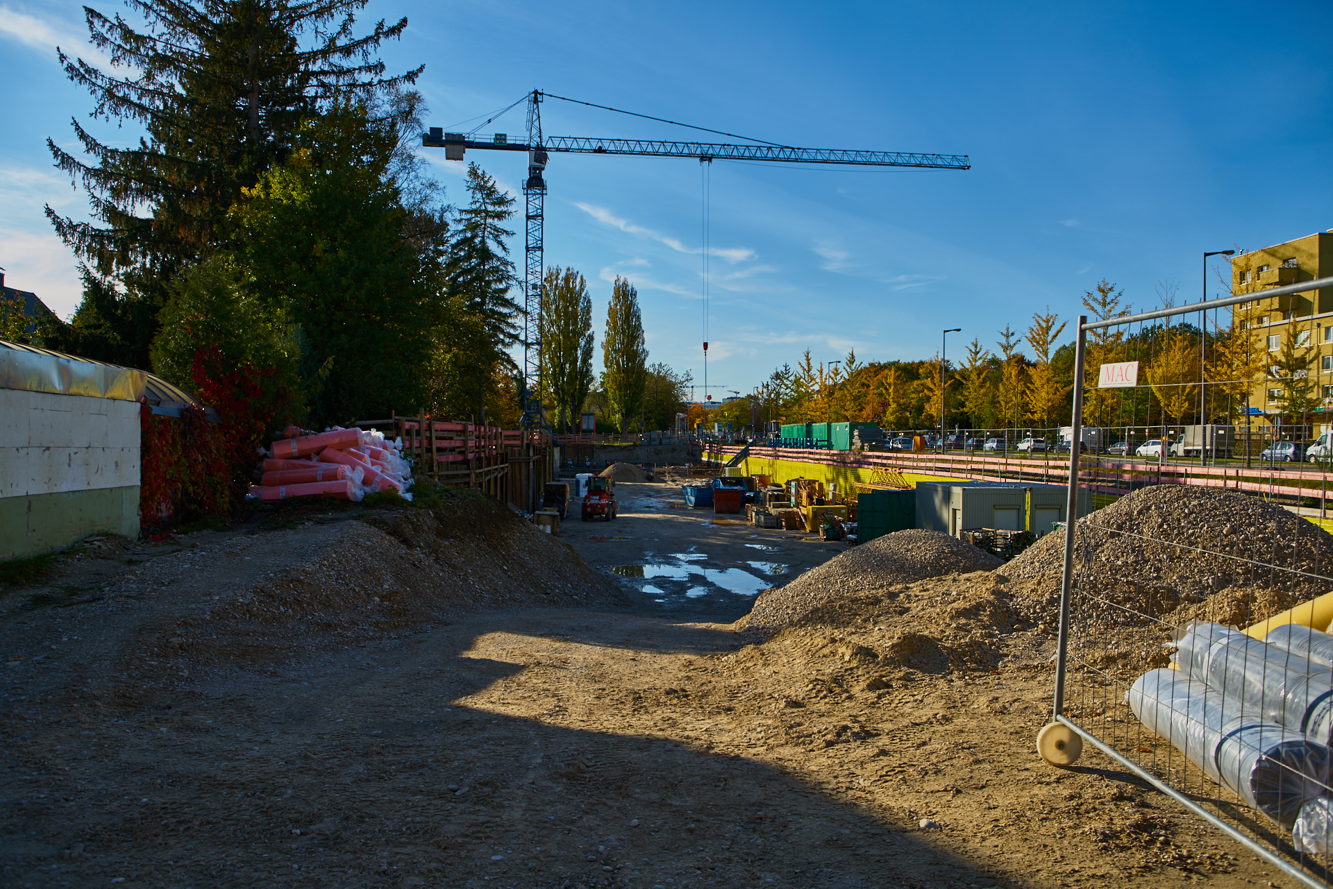 Baustelle Maikäfersiedlung in Neuperlach 13.10.2017 Photographer: Gelbmann
