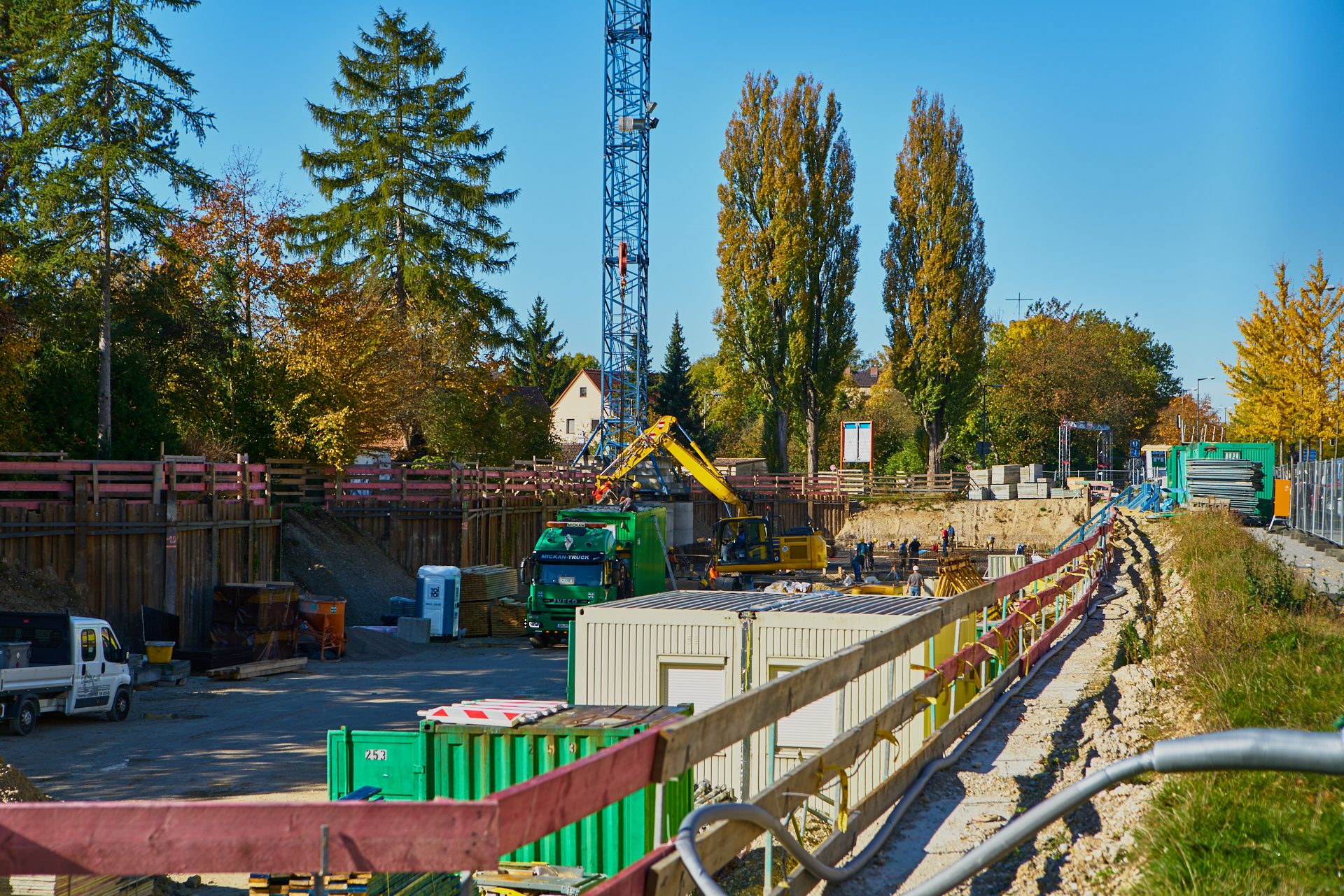 Baustelle Maikäfersiedlung in Neuperlach 17.10.2017 Photographer: Gelbmann