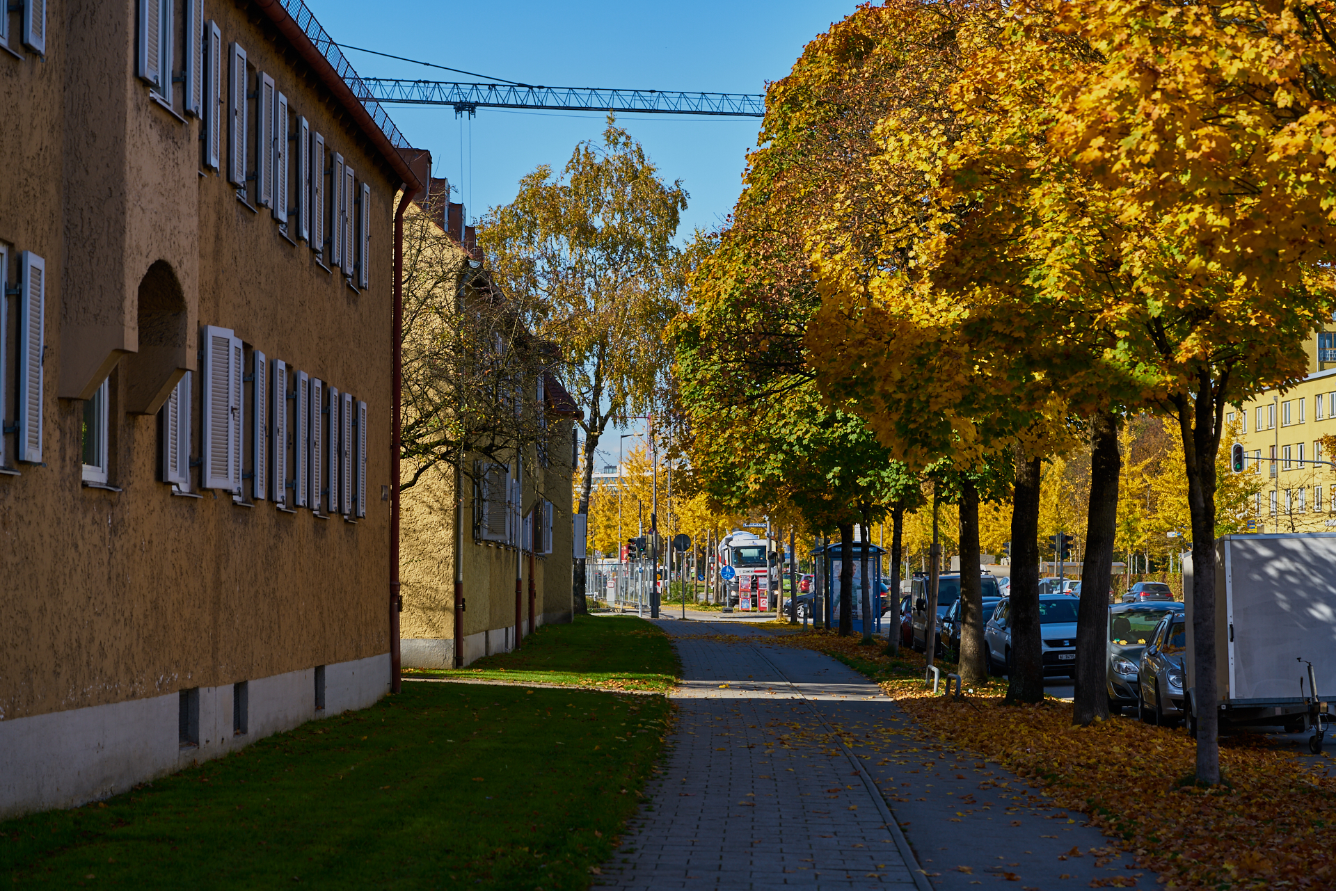 Baustelle Maikäfersiedlung in Neuperlach 19.10.2017 Photographer: Gelbmann