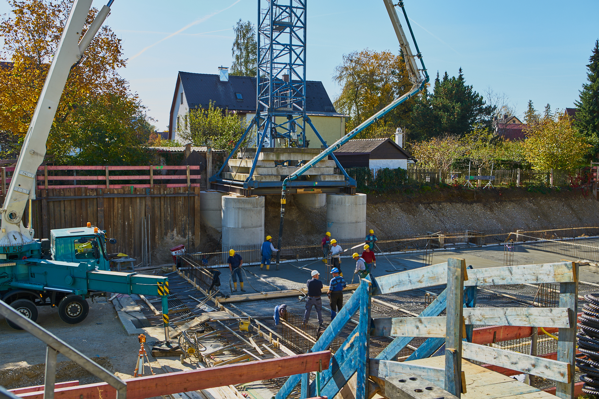 Baustelle Maikäfersiedlung in Neuperlach 19.10.2017 Photographer: Gelbmann
