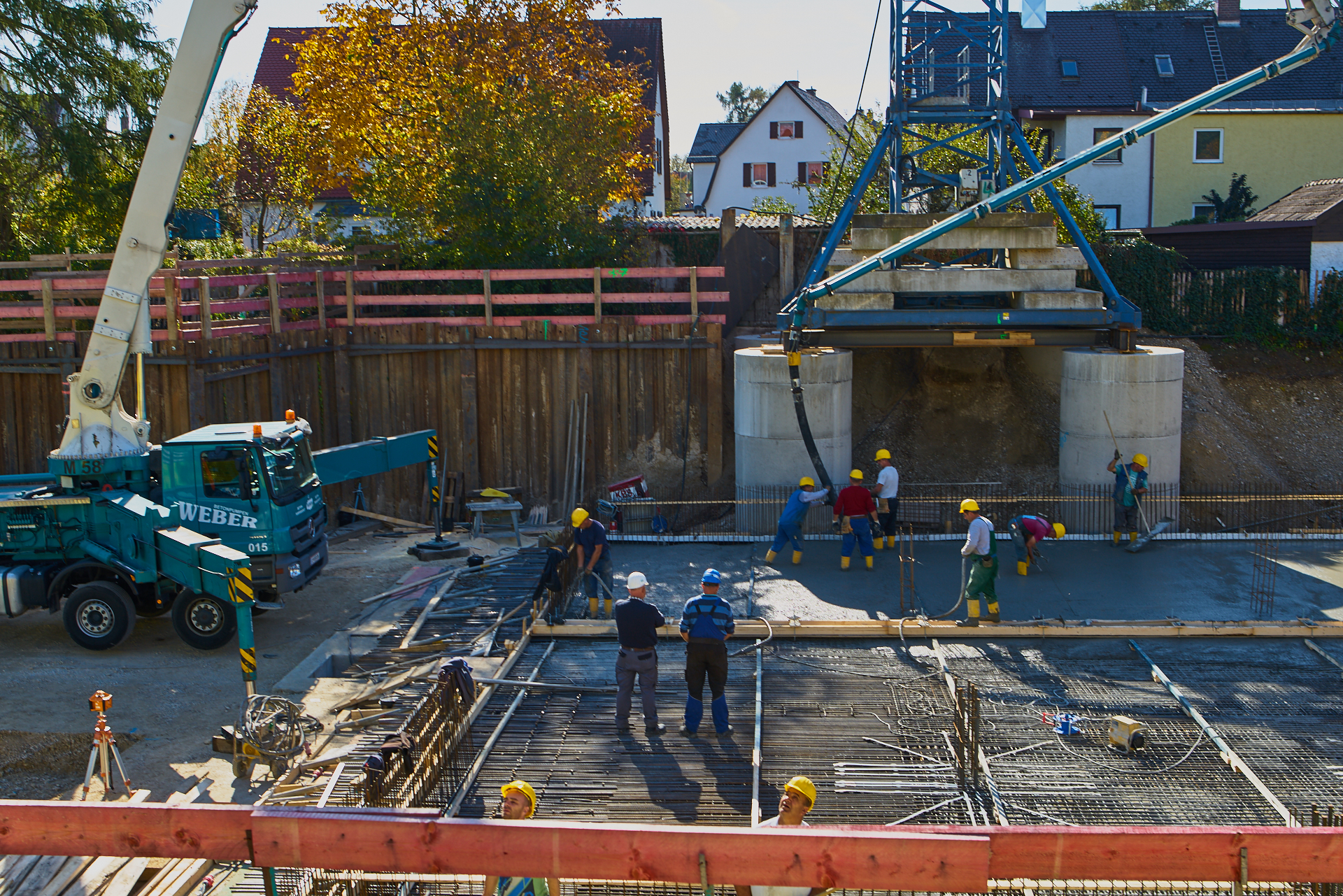 Baustelle Maikäfersiedlung in Neuperlach 19.10.2017 Photographer: Gelbmann