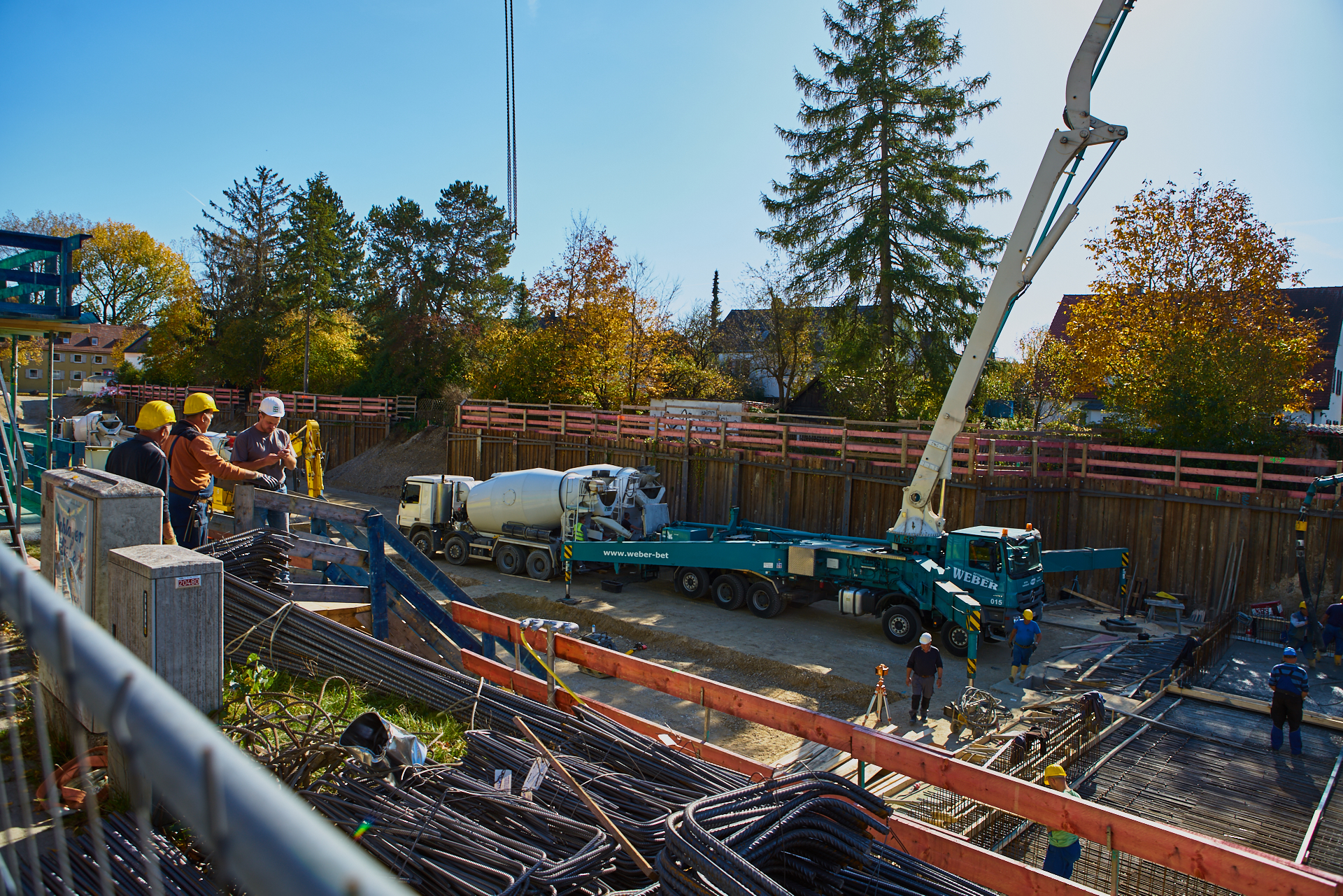 Baustelle Maikäfersiedlung in Neuperlach 19.10.2017 Photographer: Gelbmann
