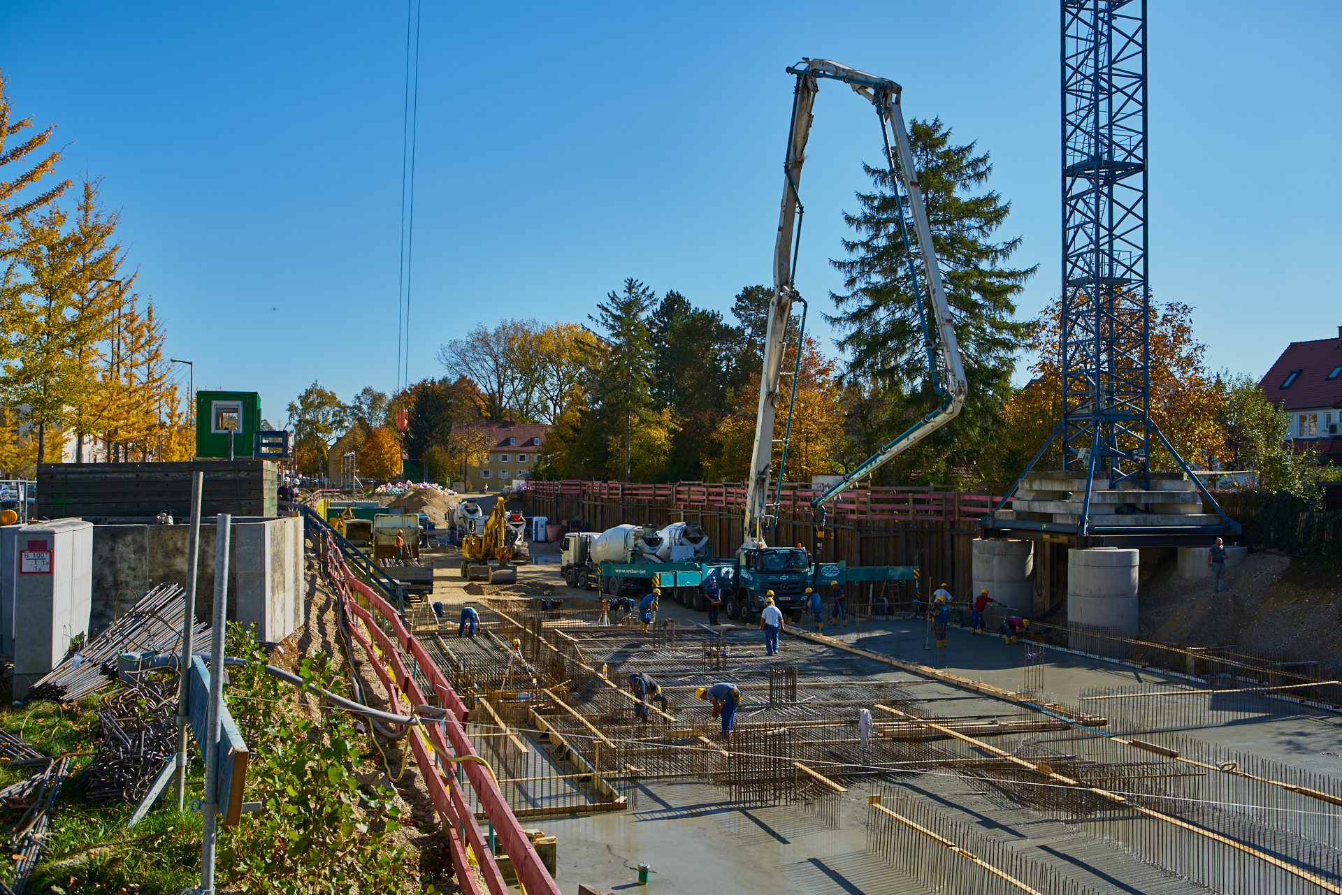 Baustelle Maikäfersiedlung in Neuperlach 19.10.2017 Photographer: Gelbmann