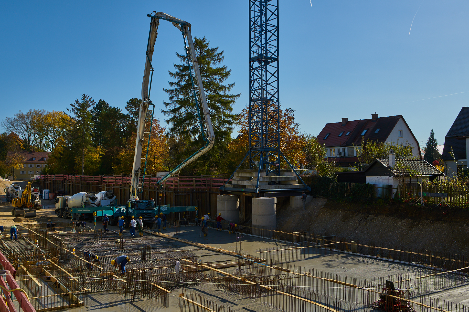 Baustelle Maikäfersiedlung in Neuperlach 19.10.2017 Photographer: Gelbmann