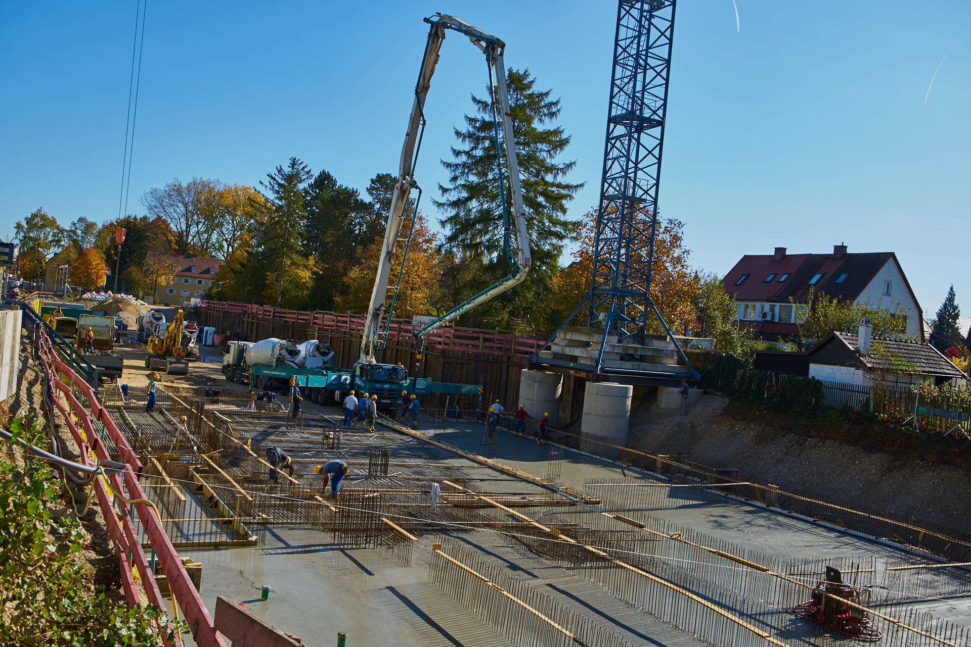 Baustelle Maikäfersiedlung in Neuperlach 19.10.2017 Photographer: Gelbmann