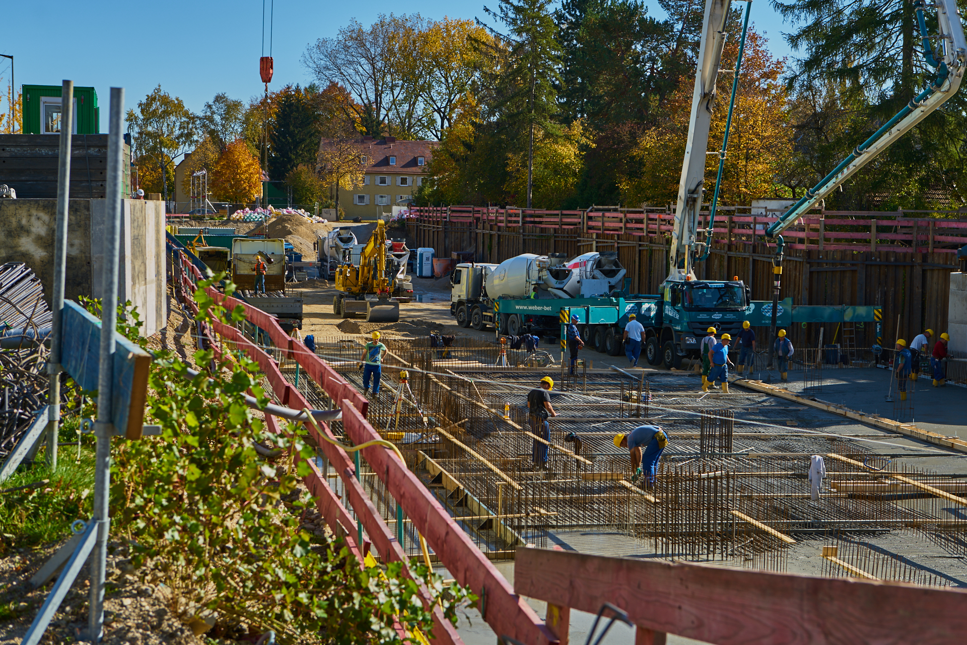 Baustelle Maikäfersiedlung in Neuperlach 19.10.2017 Photographer: Gelbmann