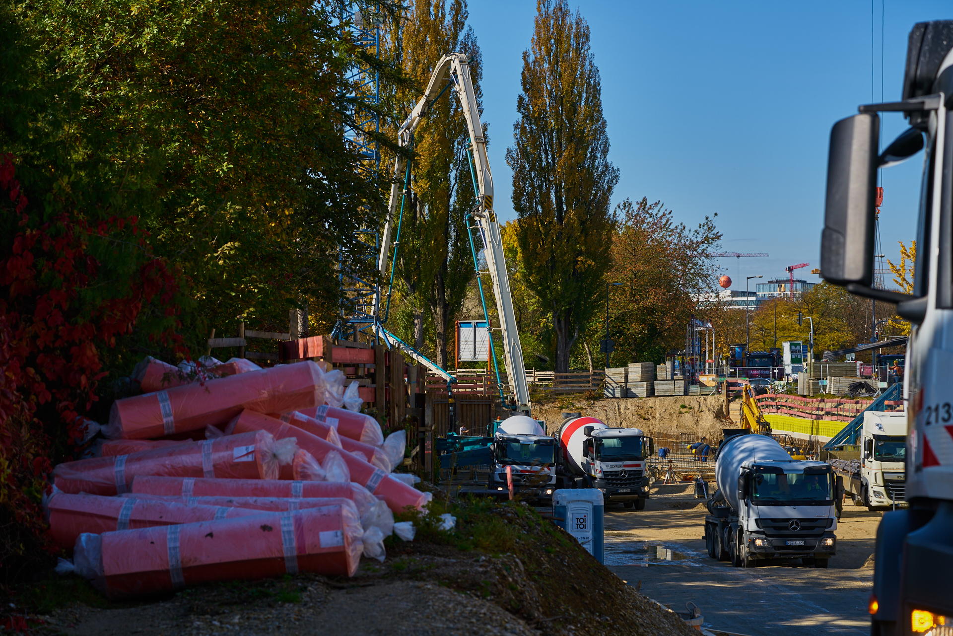 Baustelle Maikäfersiedlung in Neuperlach 19.10.2017 Photographer: Gelbmann
