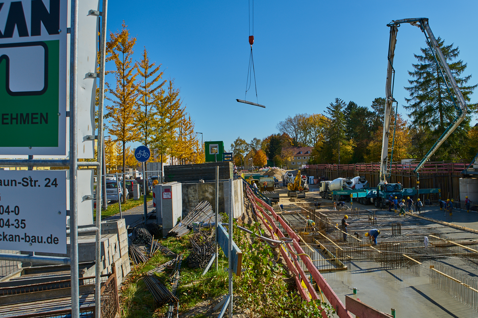 Baustelle Maikäfersiedlung in Neuperlach 19.10.2017 Photographer: Gelbmann