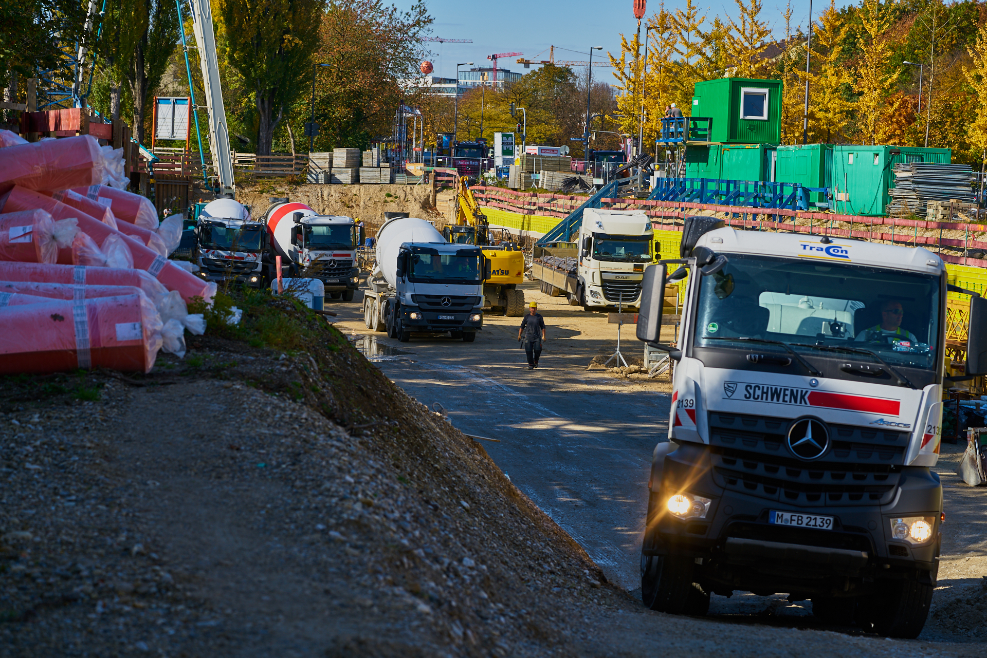 Baustelle Maikäfersiedlung in Neuperlach 19.10.2017 Photographer: Gelbmann