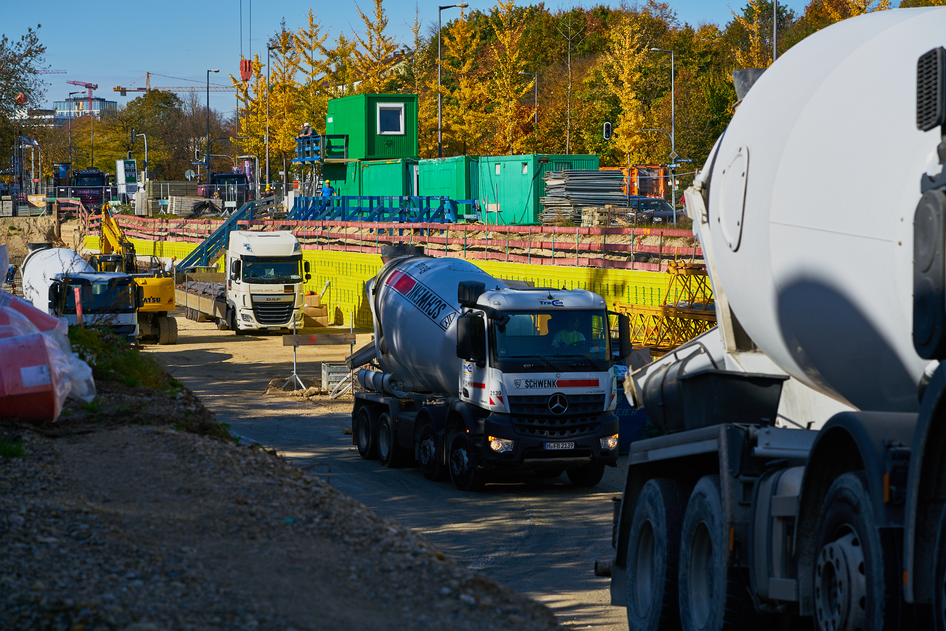 Baustelle Maikäfersiedlung in Neuperlach 19.10.2017 Photographer: Gelbmann