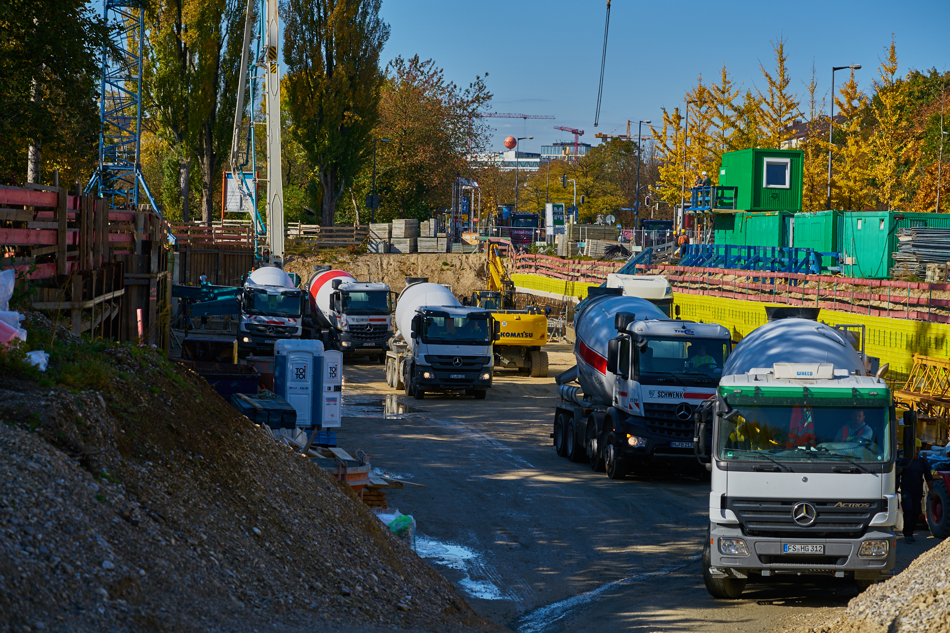 Baustelle Maikäfersiedlung in Neuperlach 19.10.2017 Photographer: Gelbmann