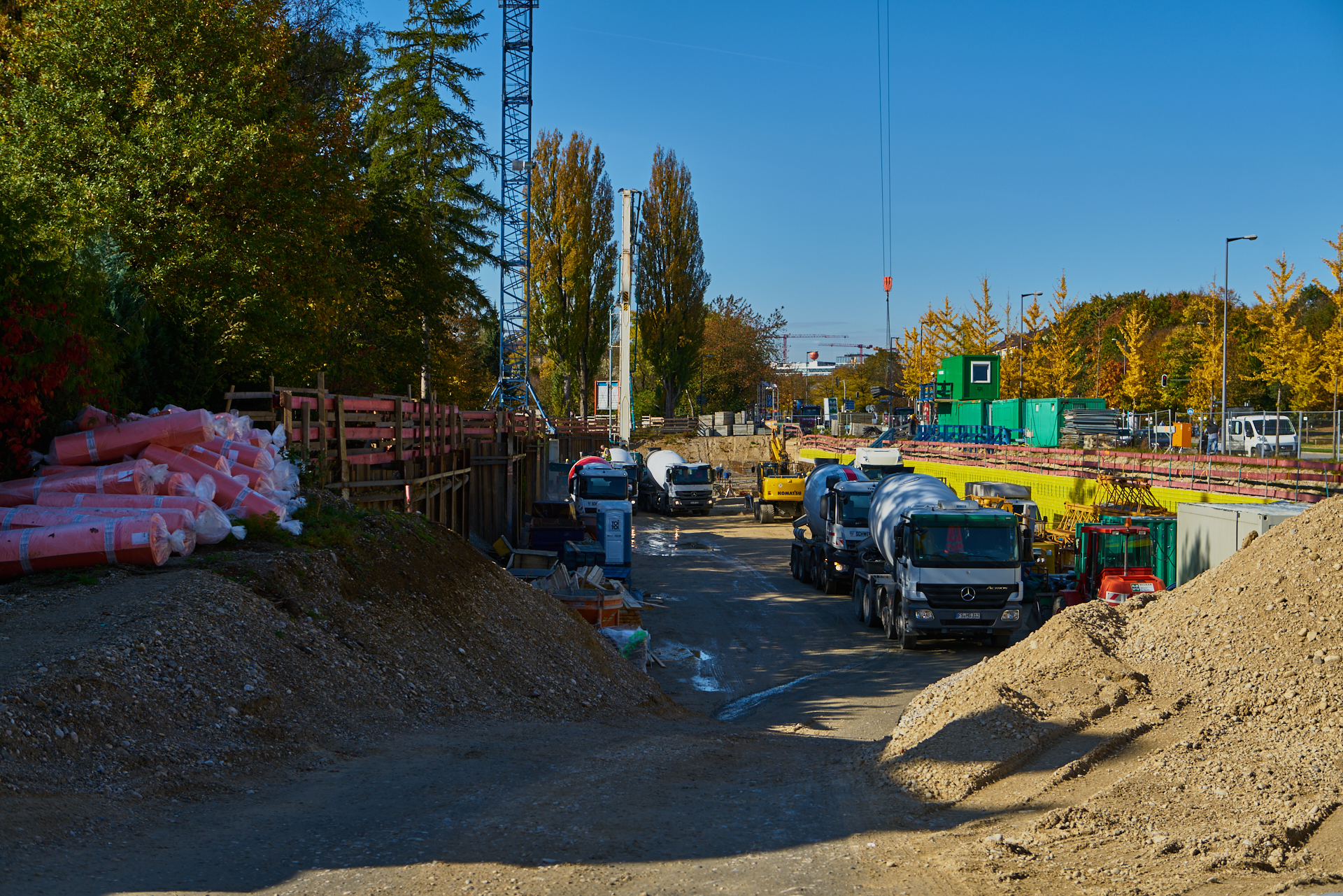 Baustelle Maikäfersiedlung in Neuperlach 19.10.2017 Photographer: Gelbmann
