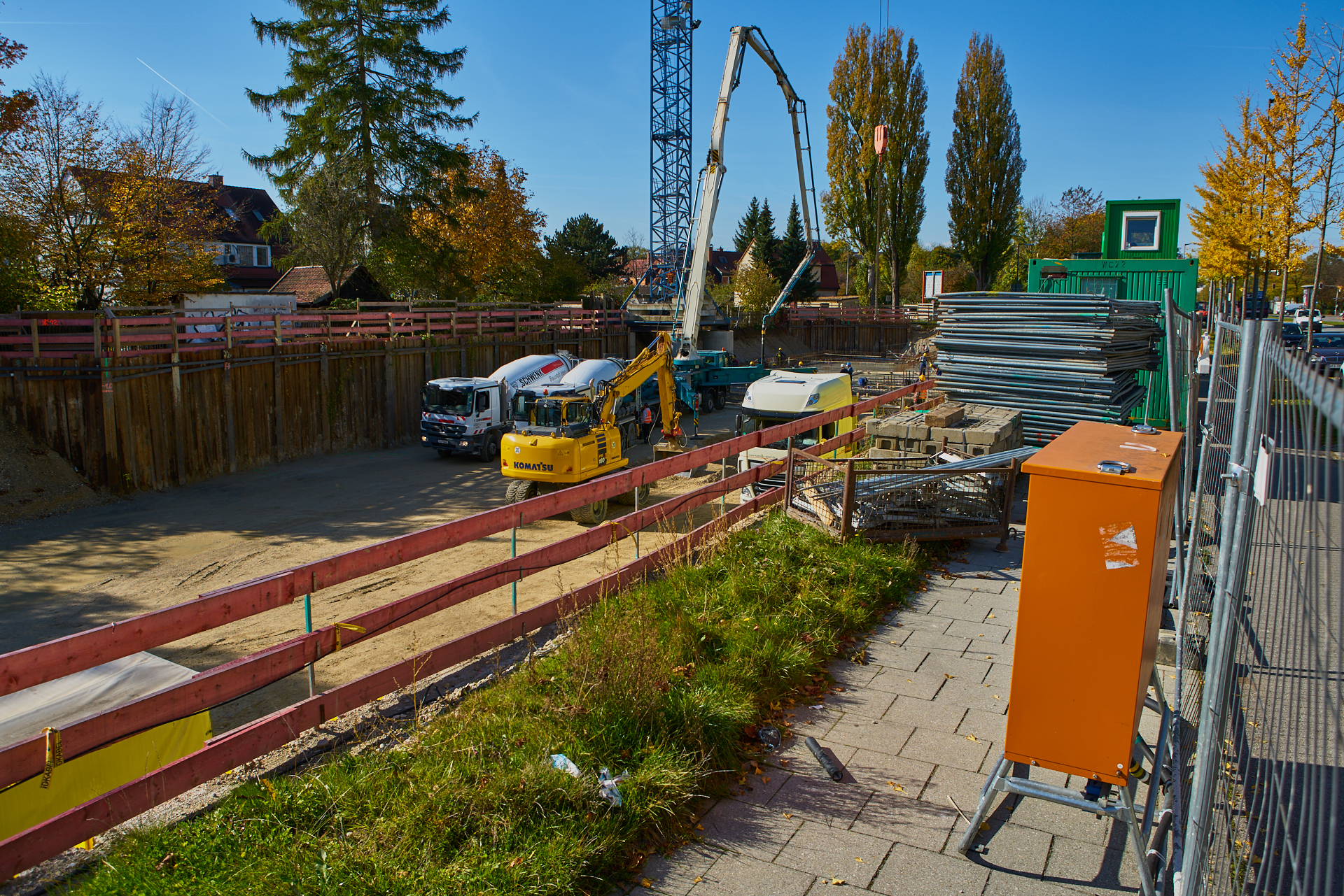 Baustelle Maikäfersiedlung in Neuperlach 19.10.2017 Photographer: Gelbmann