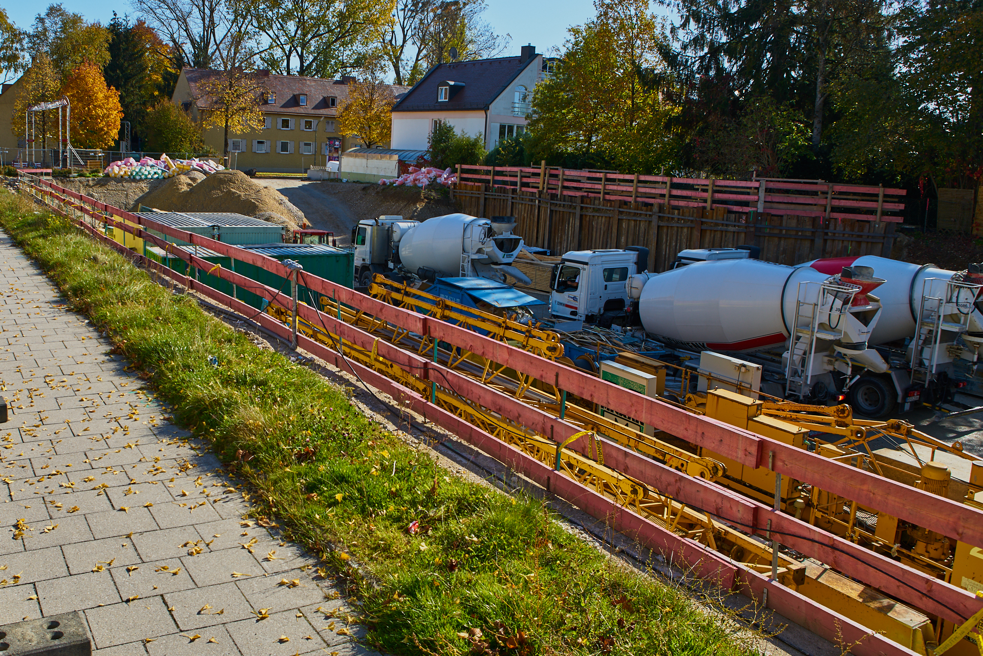 Baustelle Maikäfersiedlung in Neuperlach 19.10.2017 Photographer: Gelbmann