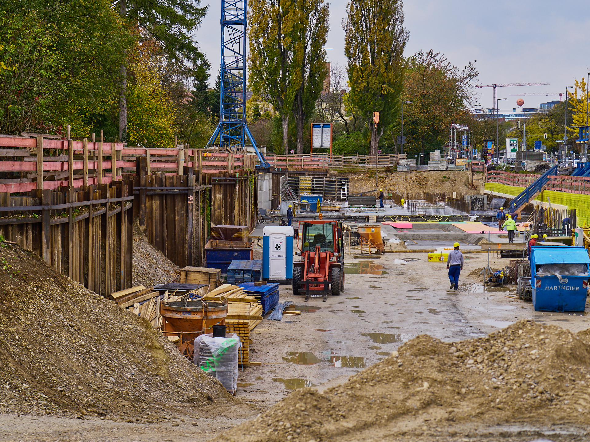 Baustelle Maikäfersiedlung in Neuperlach 21.10.2017 Photographer: Gelbmann