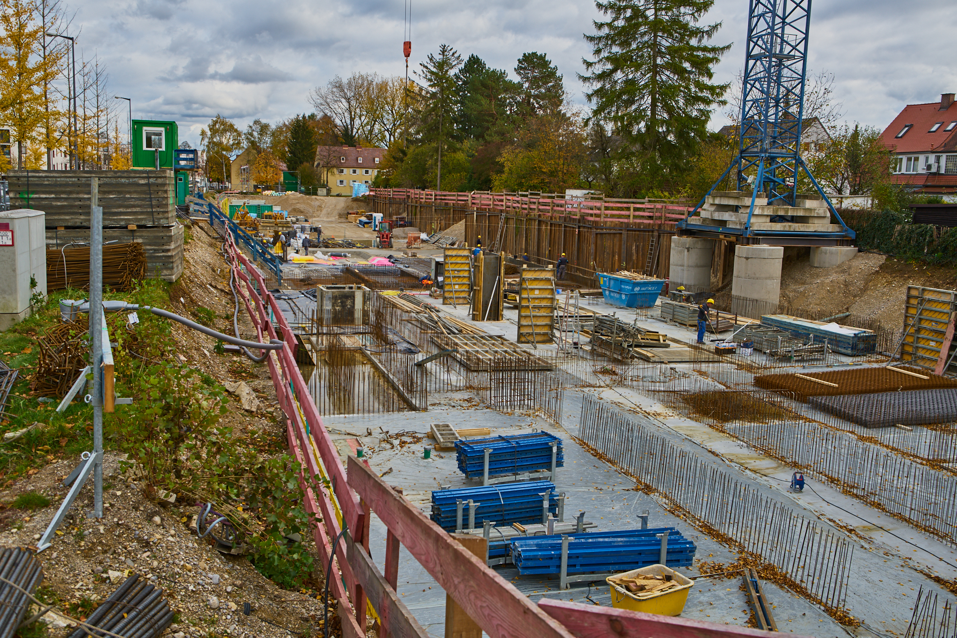 Baustelle Maikäfersiedlung in Neuperlach 24.10.2017 Photographer: Gelbmann
