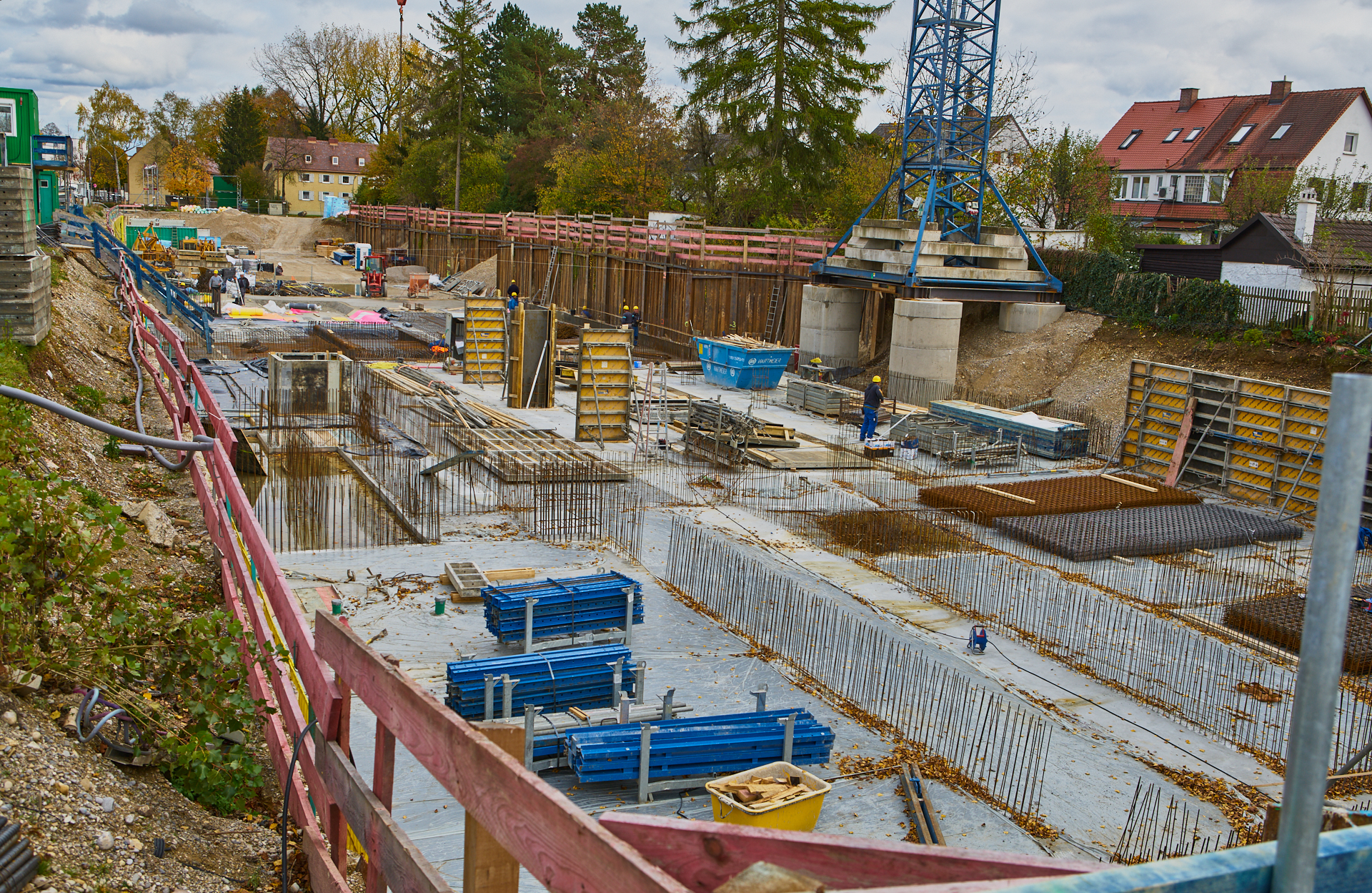 Baustelle Maikäfersiedlung in Neuperlach 24.10.2017 Photographer: Gelbmann